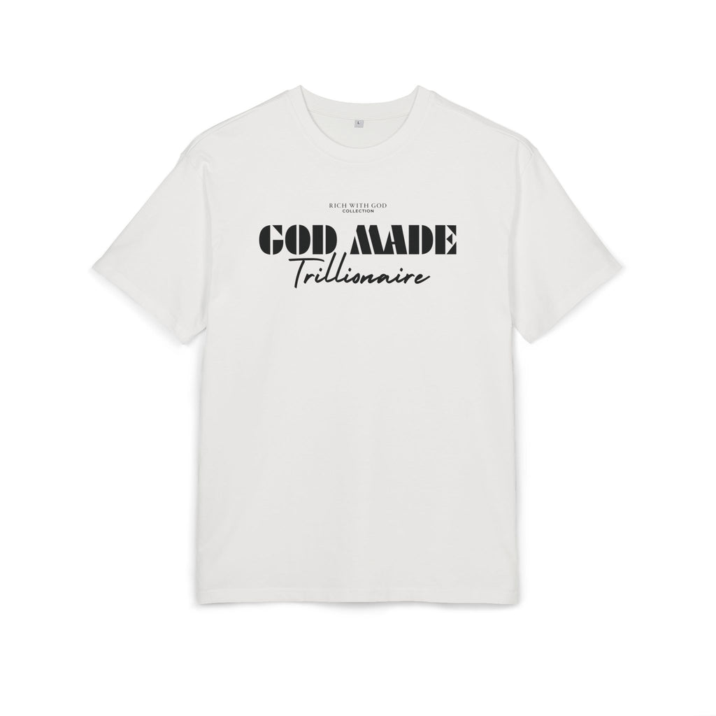 God Made Trillionaire Oversized Graphic Tee