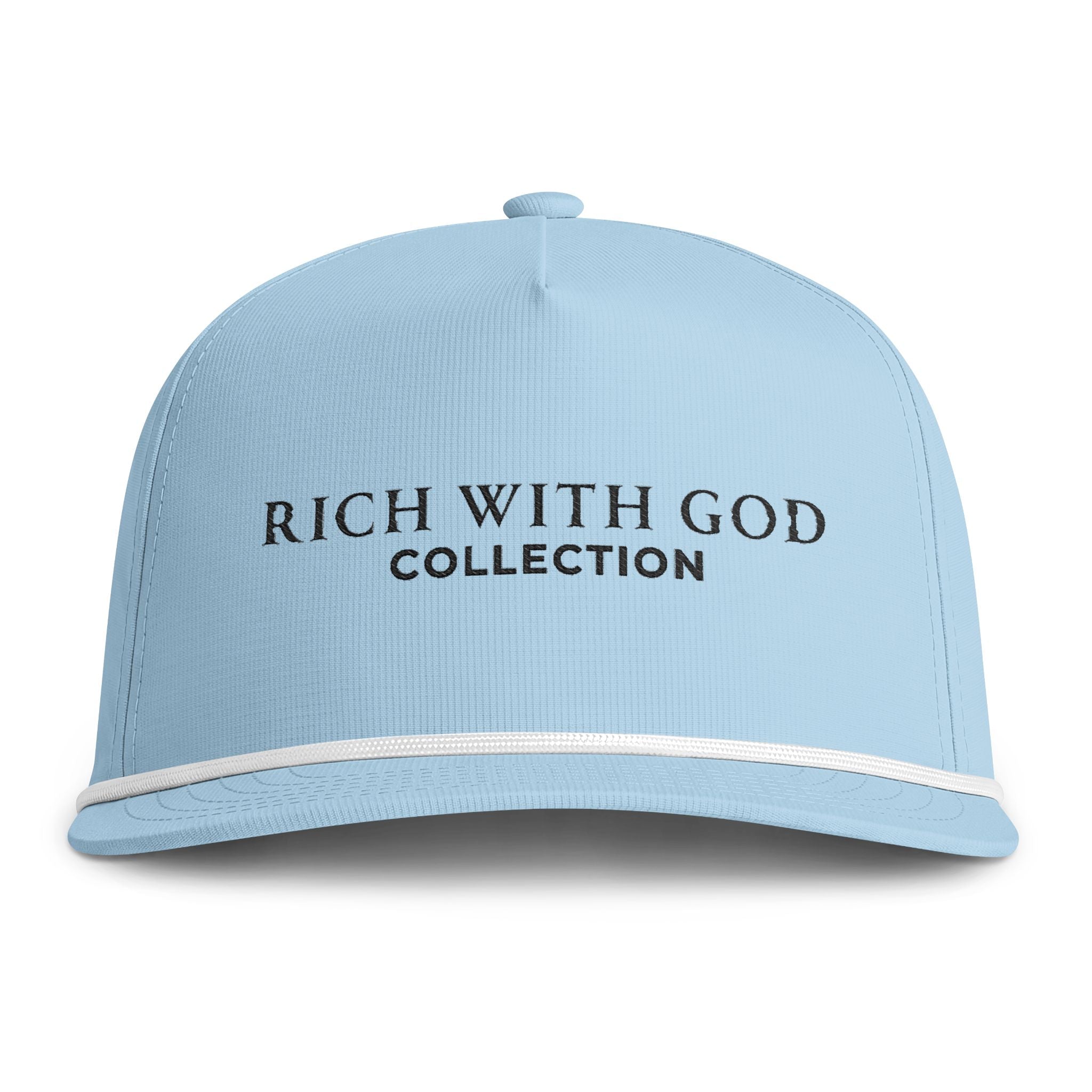 Rich With God Collection Sunwashed Rope Cap