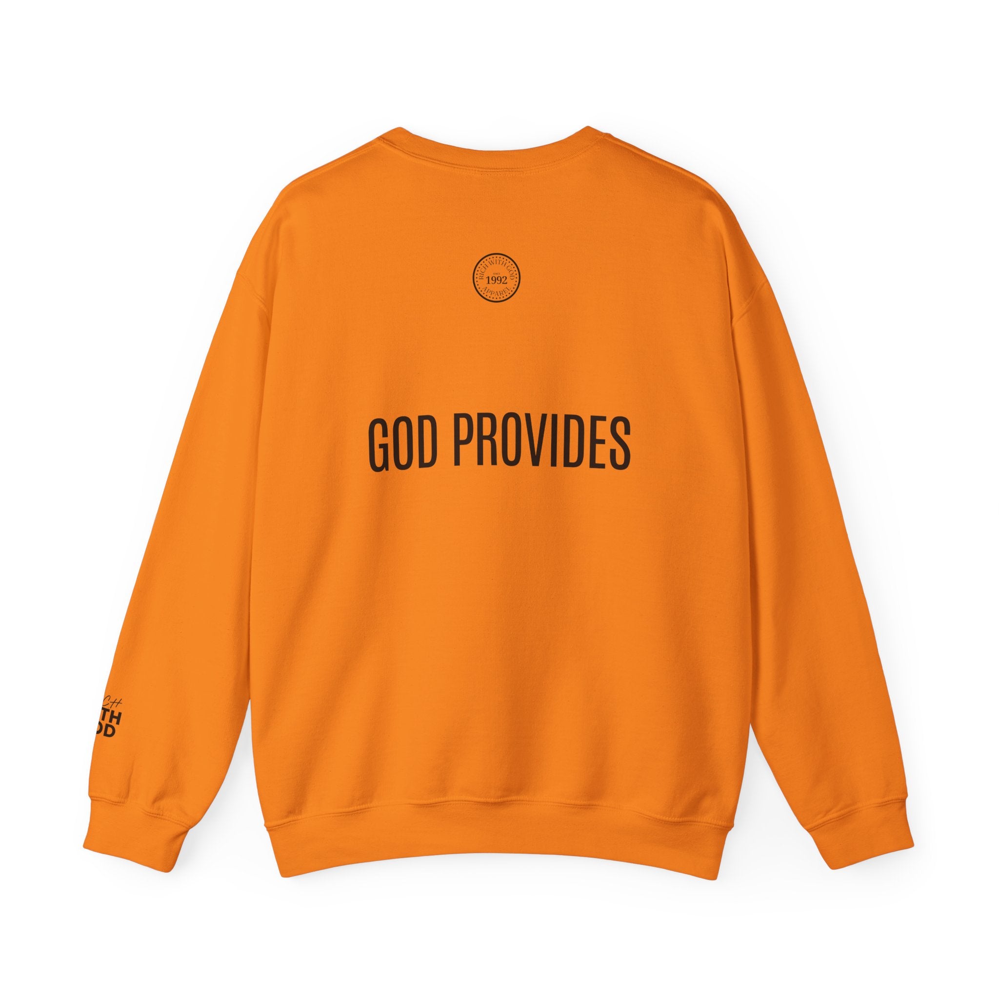 Rich With God Original Crewneck — God Provides Edition