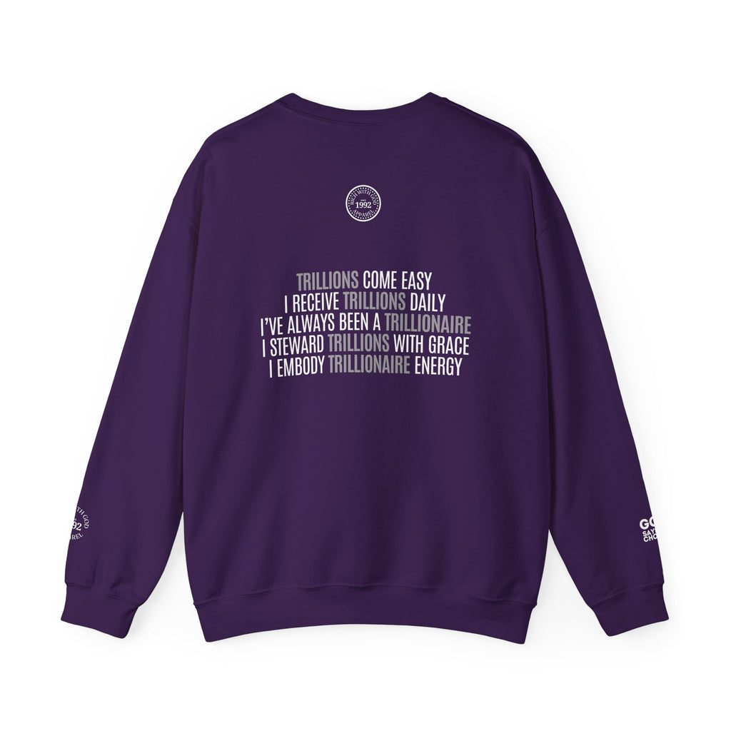 God Made Trillionaire Crewneck Sweatshirt