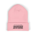 "I Am Successful Just By Existing" Embroidered Cuffed Beanie