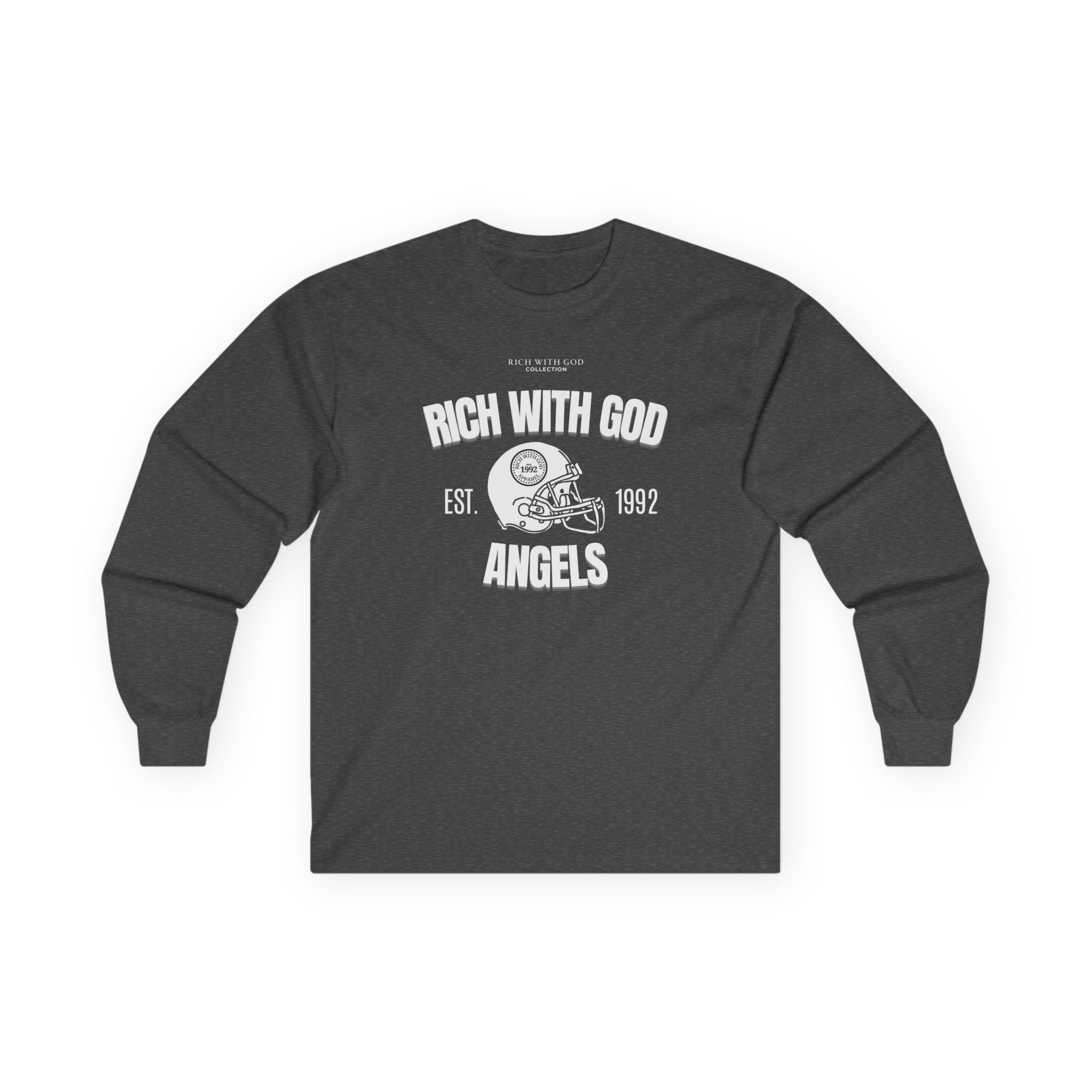Rich With God Angels Long Sleeve Tee
