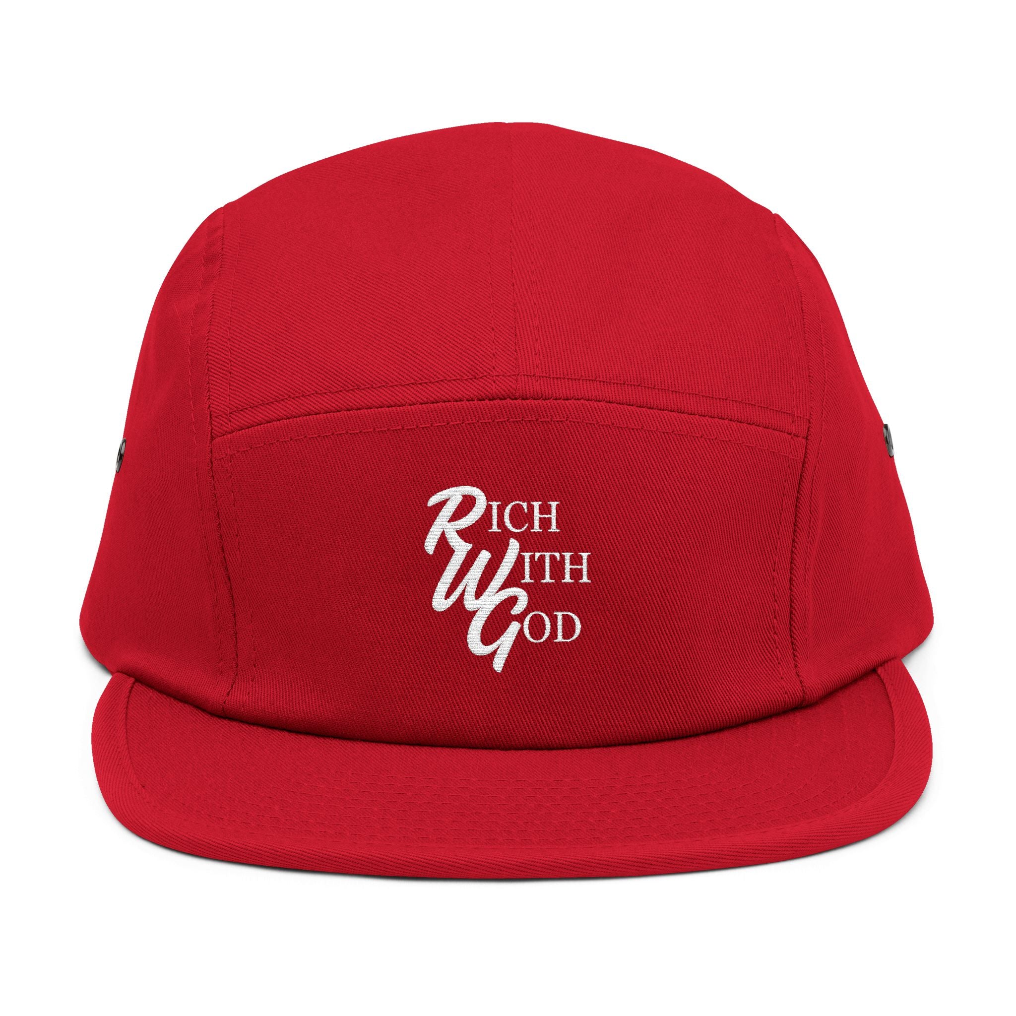 RWG – Rich With God Panel Cap (Embroidery)