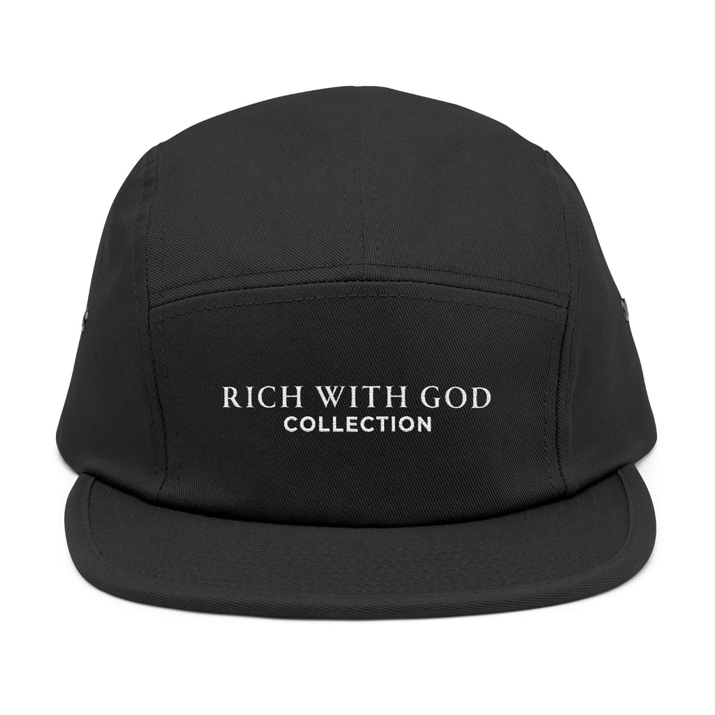 Rich With God Collection 5 Panel Cap (Embroidery)
