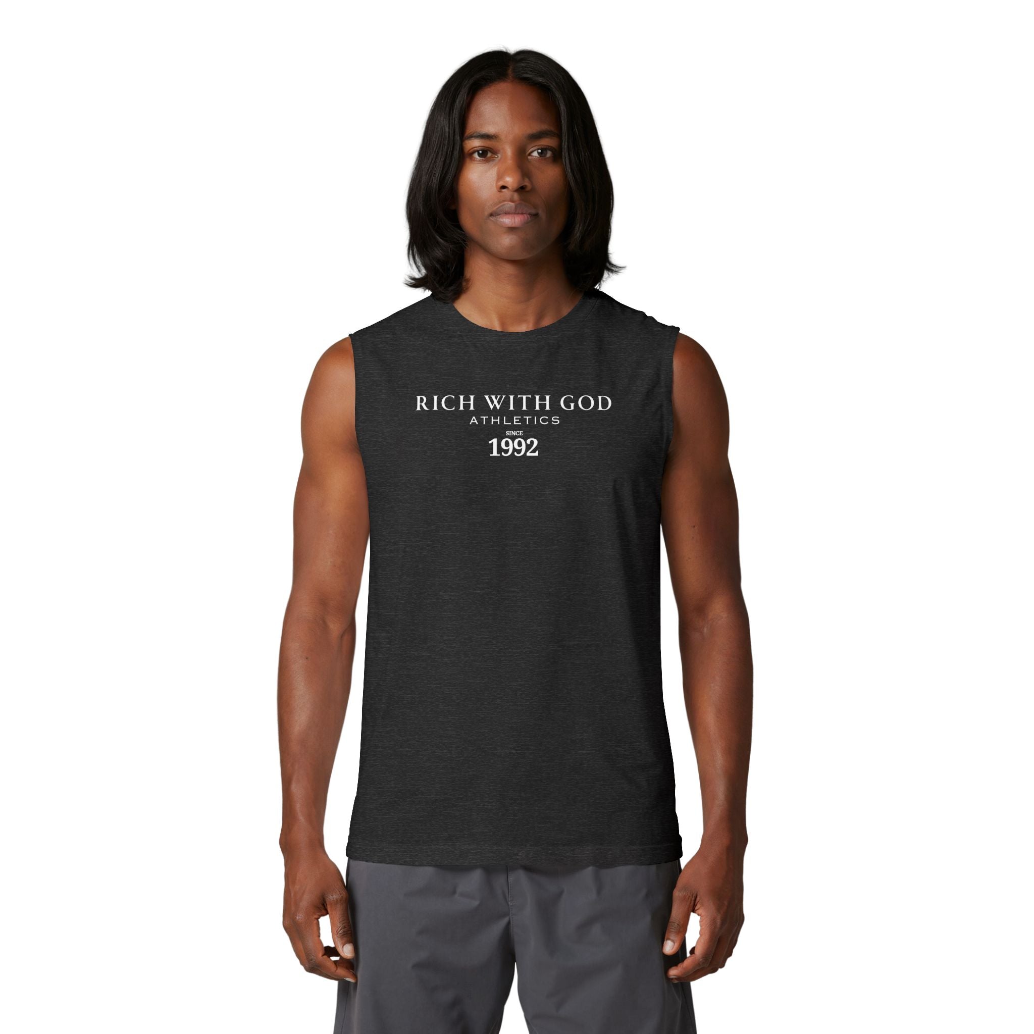 Rich With God Athletics Muscle Tank