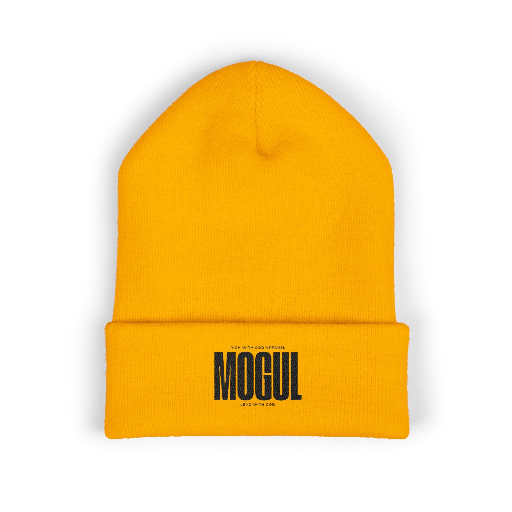 Mogul Embroidered Cuffed Beanie