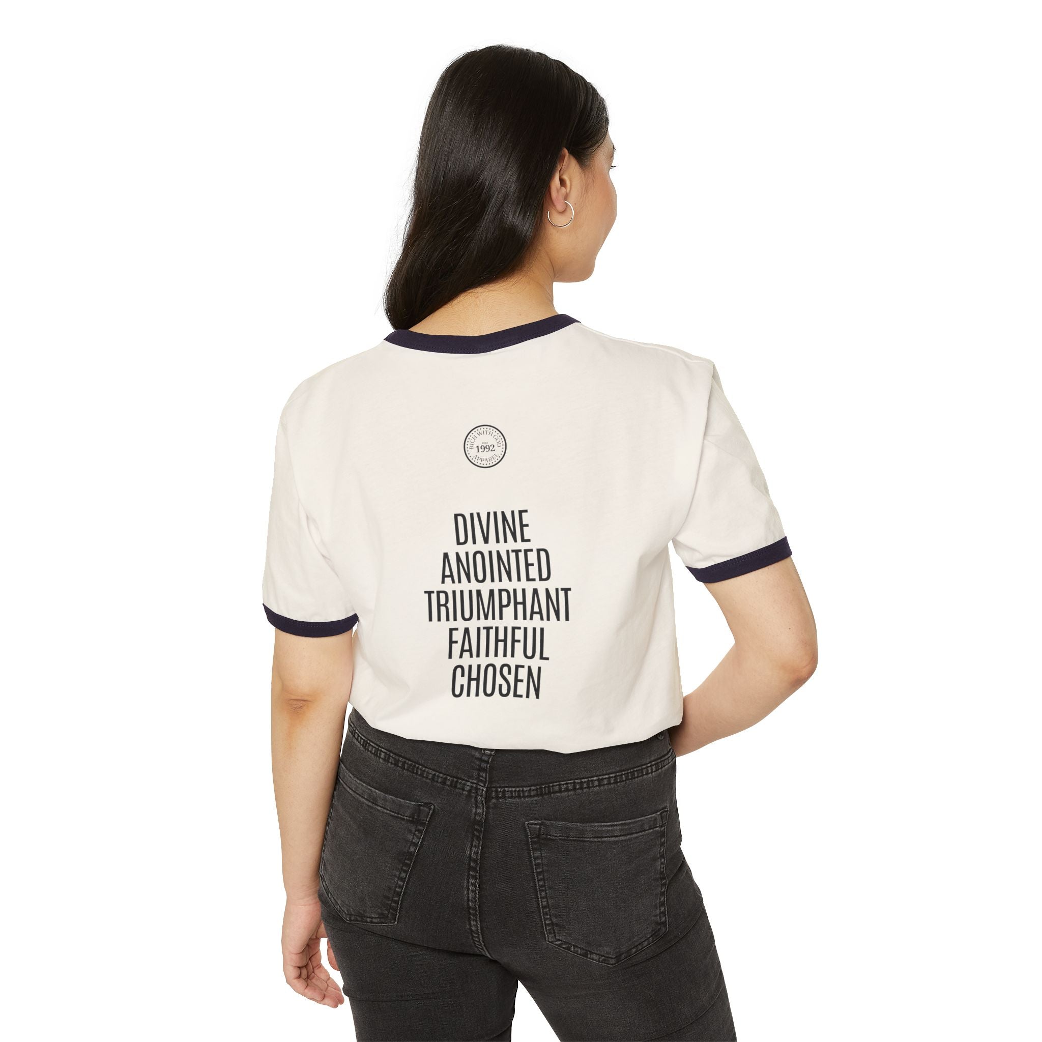 God Provides Unisex Cotton Ringer T-Shirt