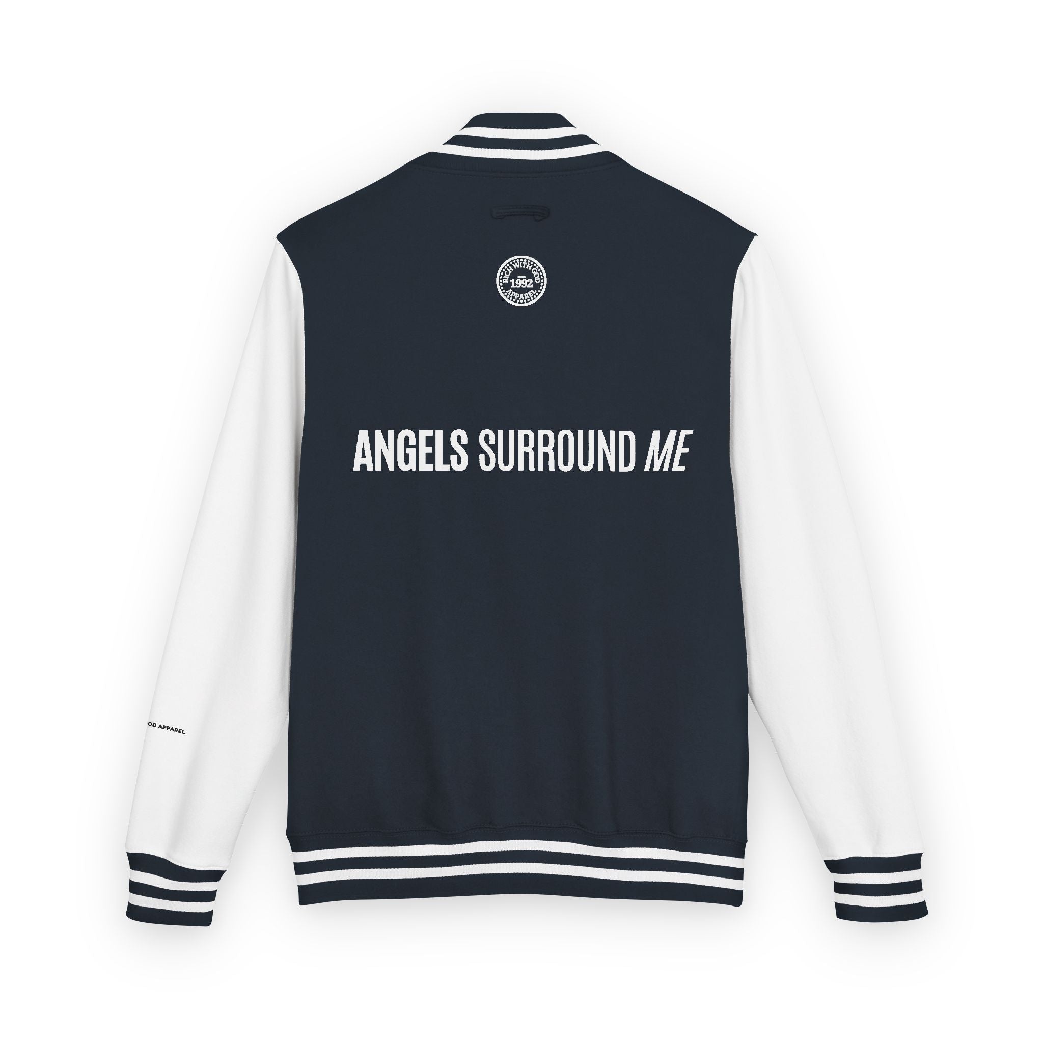 Letterman Jacket — 'Angels Surround Me' Varsity Jacket