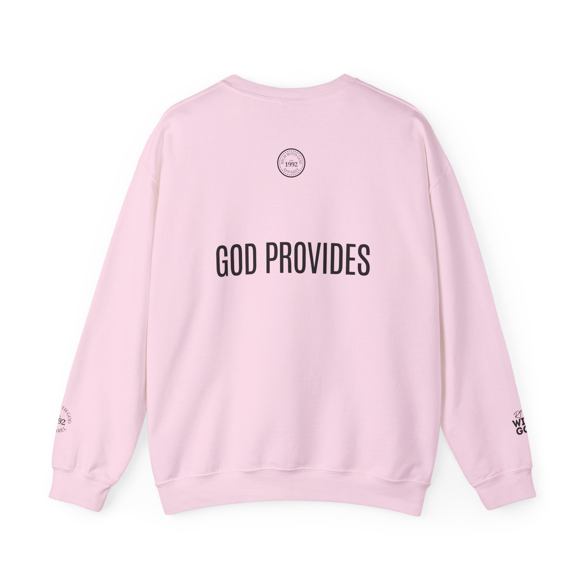 Rich With God Matthew 6:33 Crewneck Sweatshirt