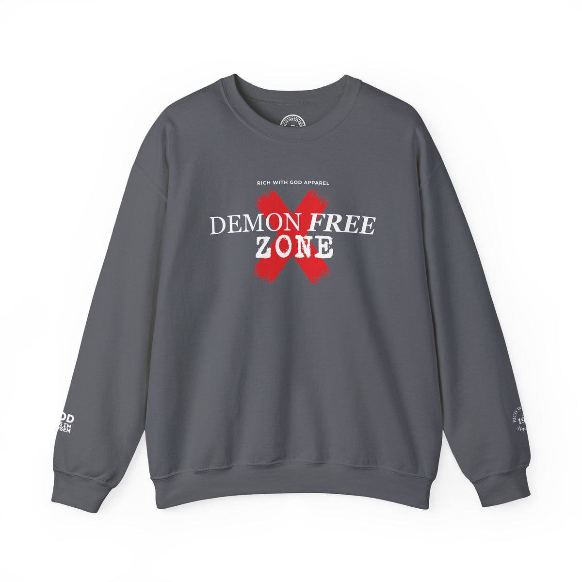 Demon Free Zone Crewneck Sweatshirt