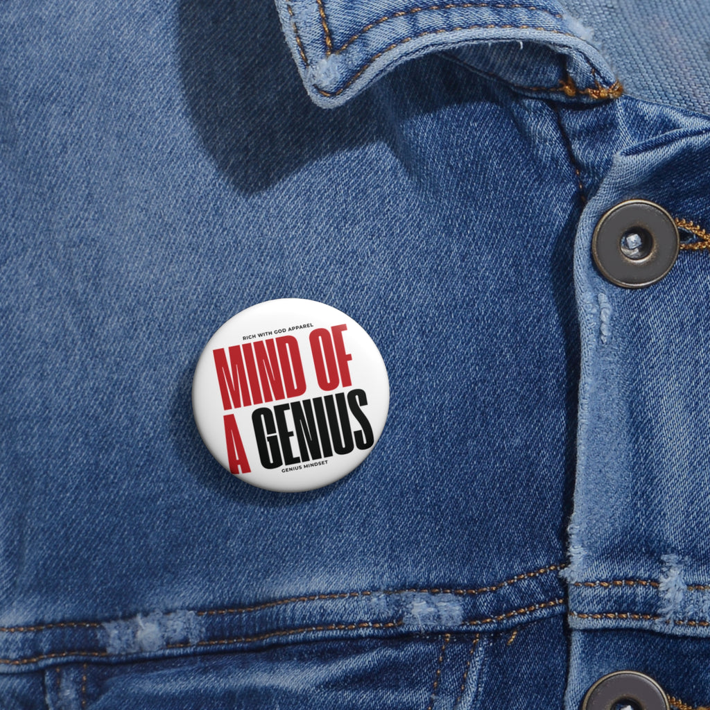 "Mind of a Genius" Pin Button
