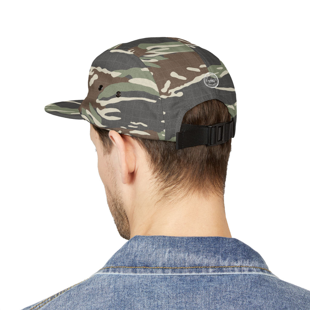 Rich With God 5 Panel Cap (Embroidery)