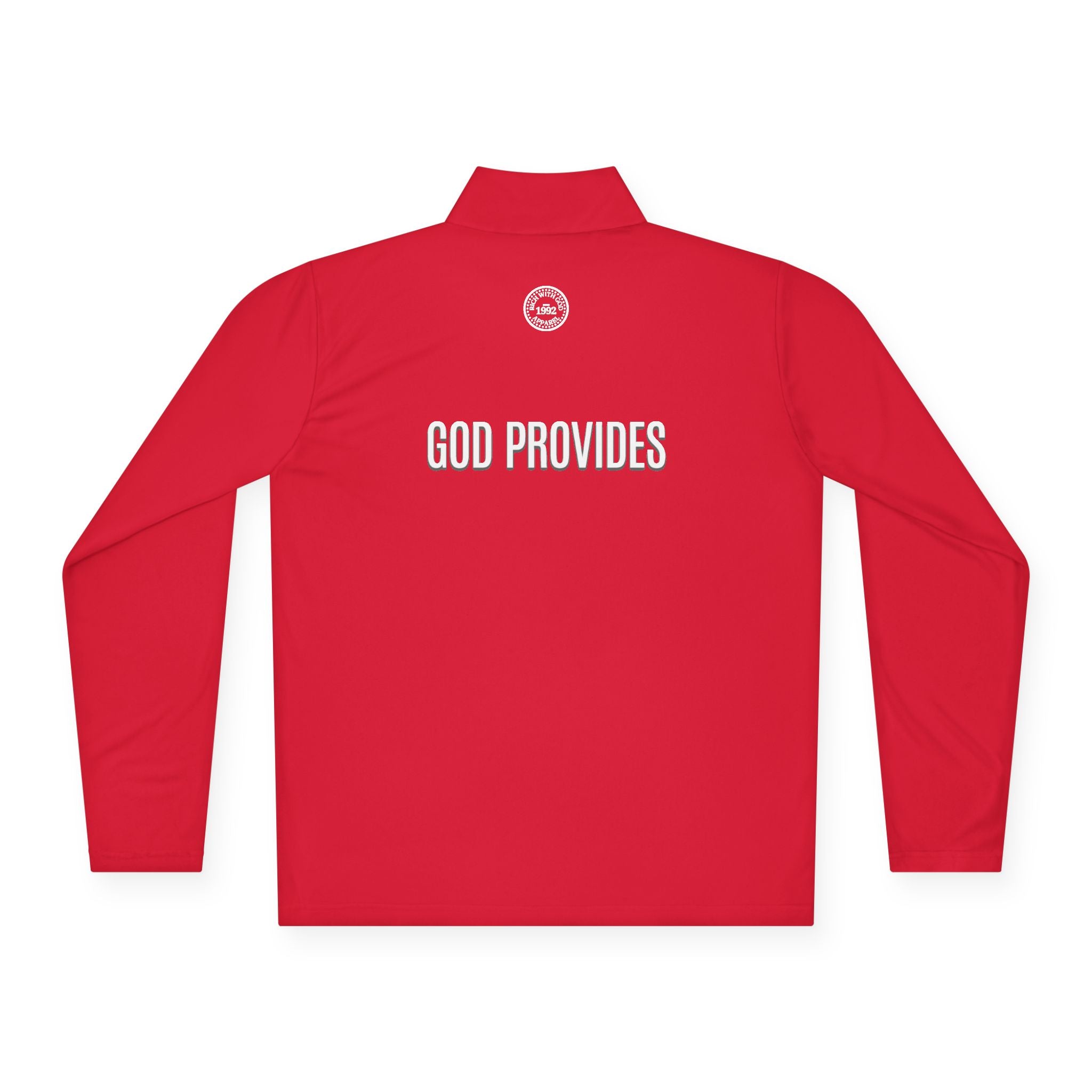 Rich With God Unisex Quarter-Zip Pullover