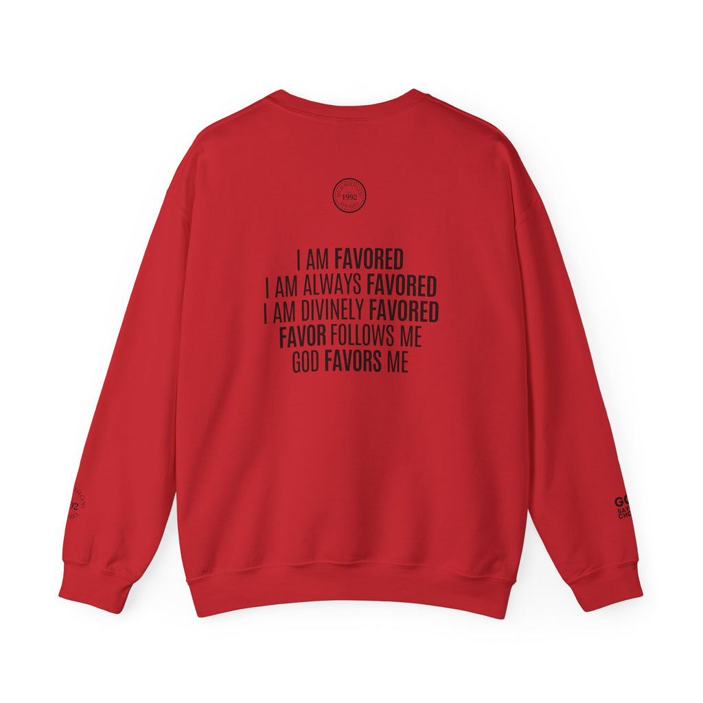 I Am Divinely Favored Crewneck Sweatshirt