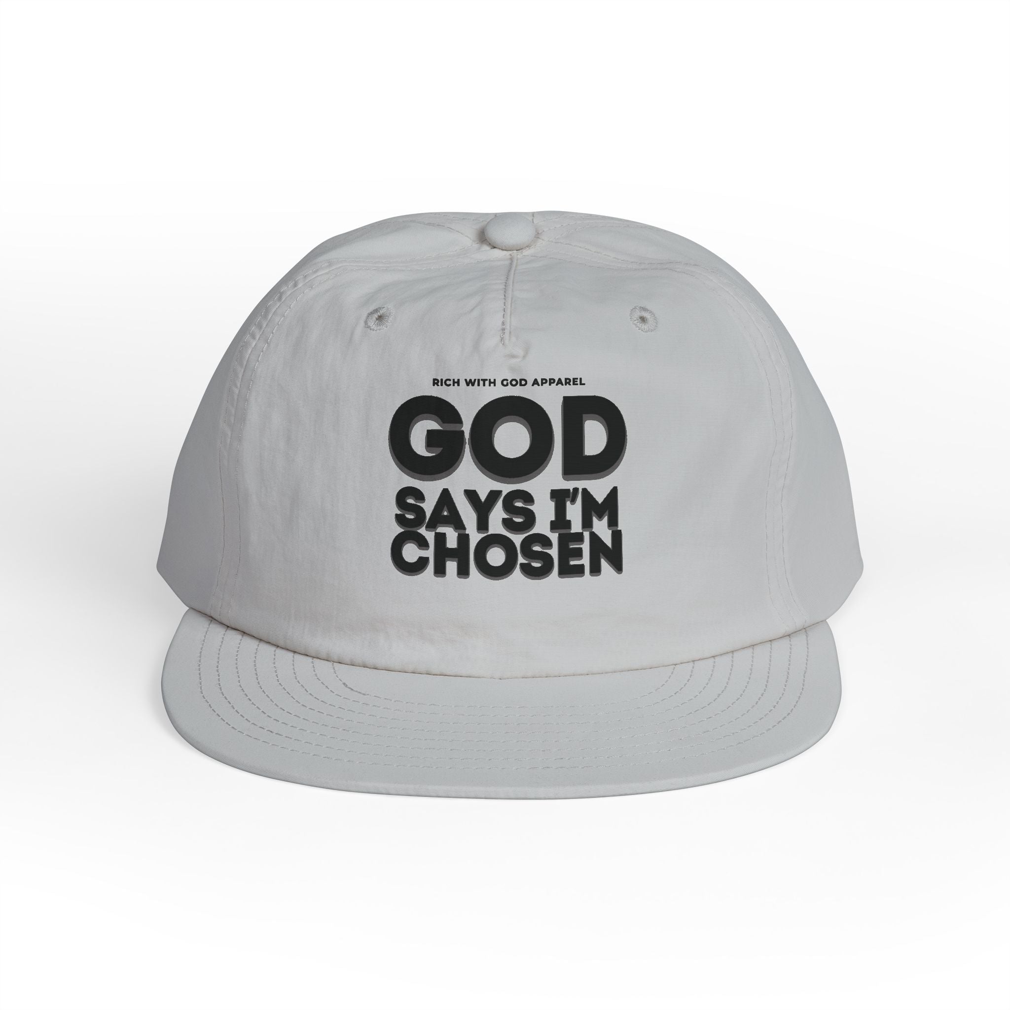 God Says I'm Chosen Surf Cap Snapback
