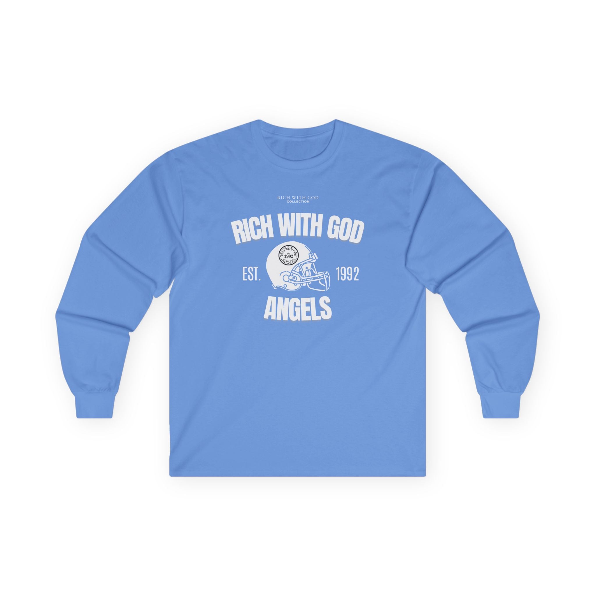 Rich With God Angels Long Sleeve Tee