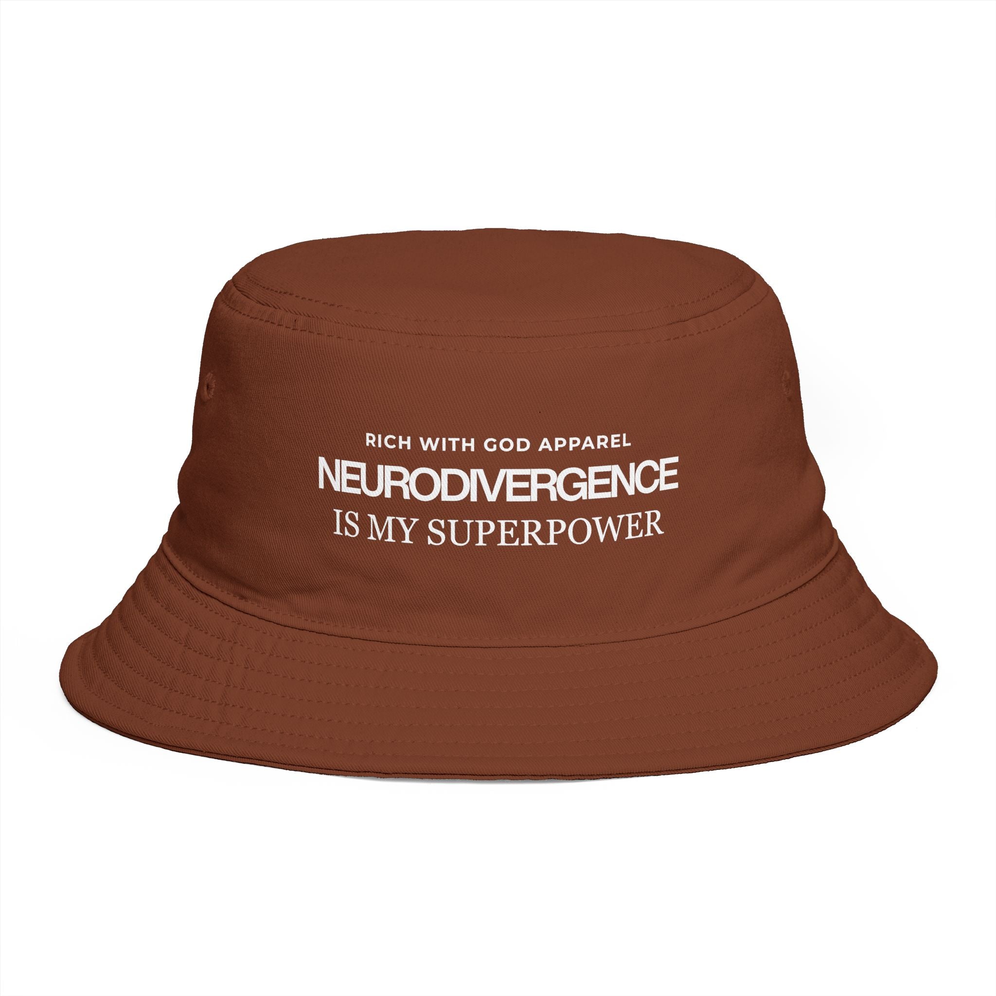 Neurodivergence is My Superpower Bucket Hat