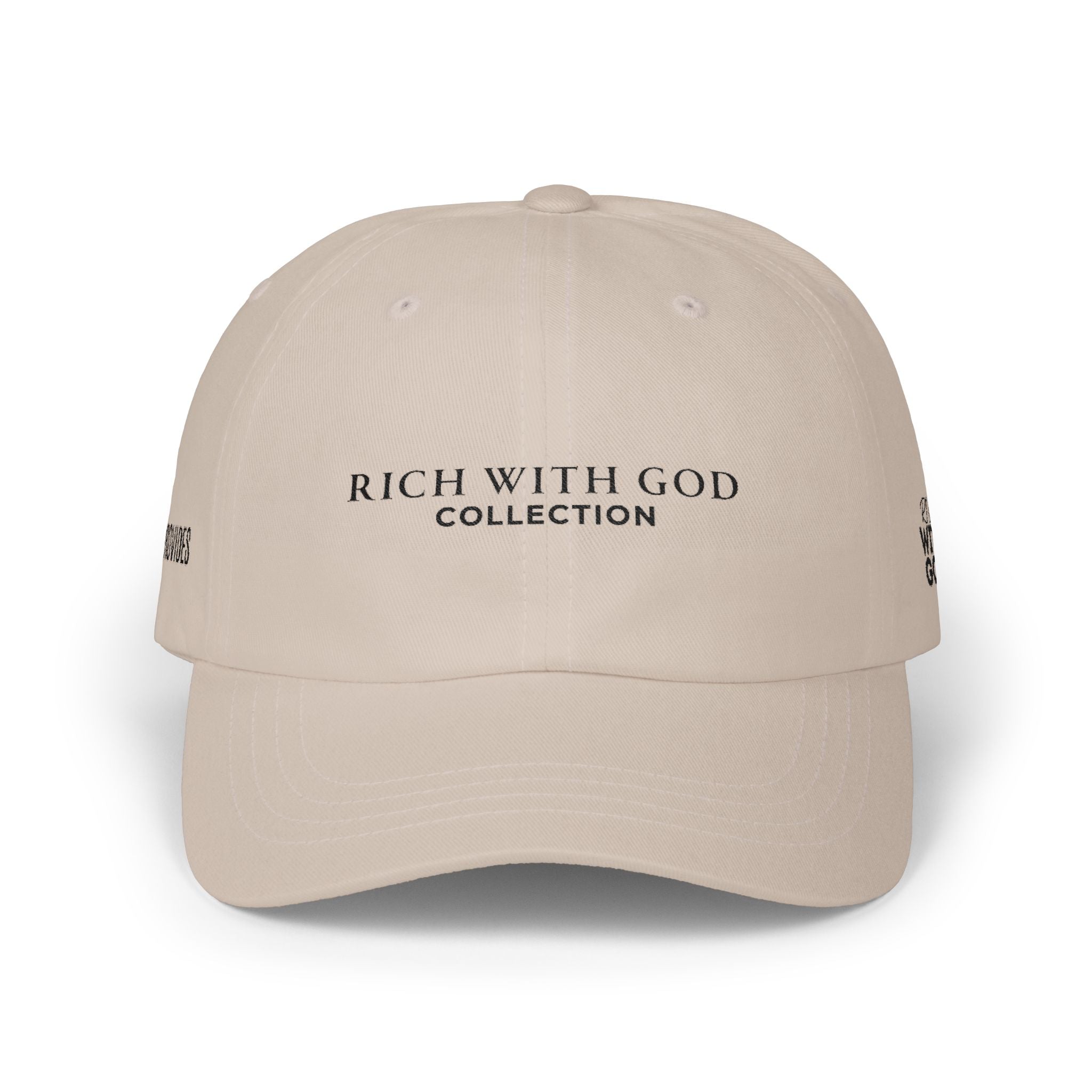 Rich With God Collection Classic Dad Cap
