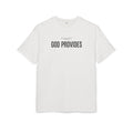 God Provides Oversized Graphic Tee