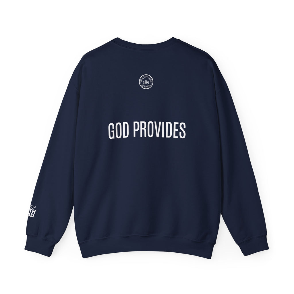 Rich With God Original Crewneck — God Provides Edition