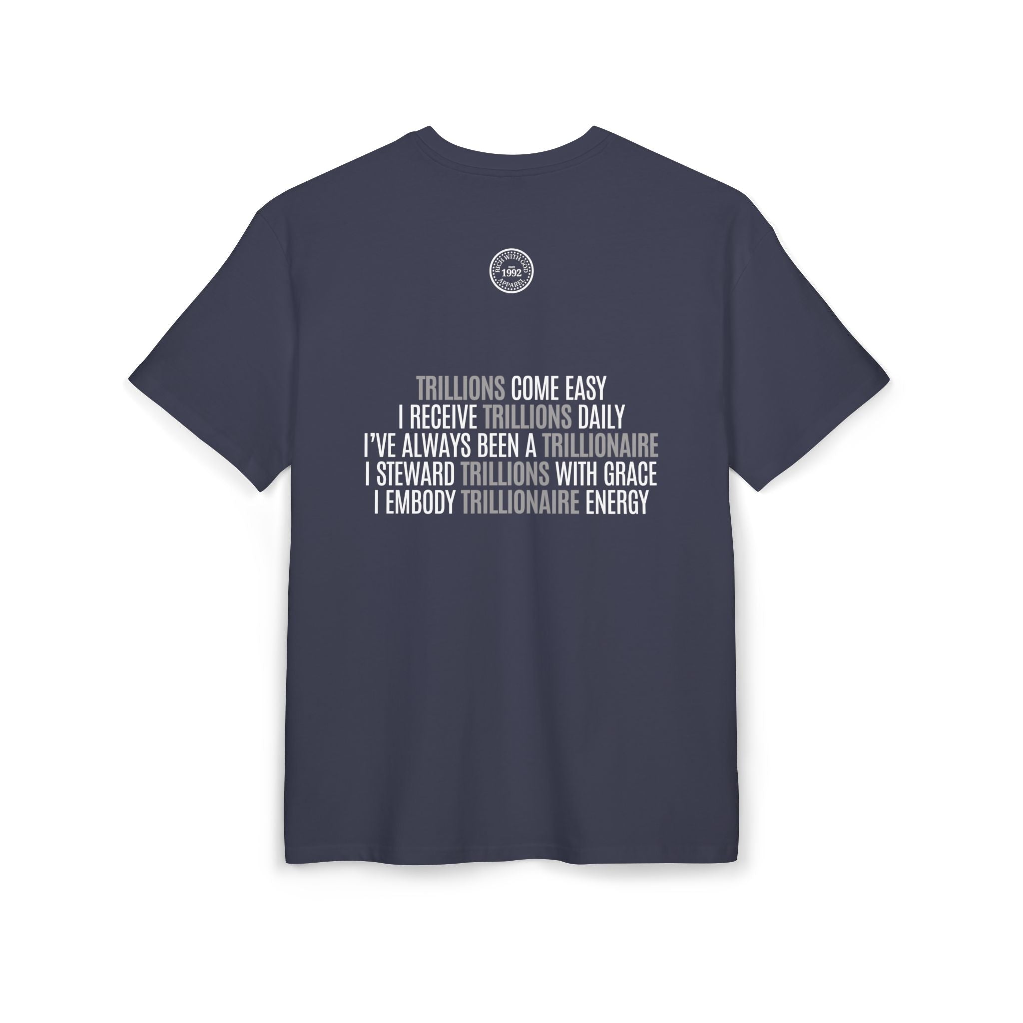 God Made Trillionaire Oversized Graphic Tee