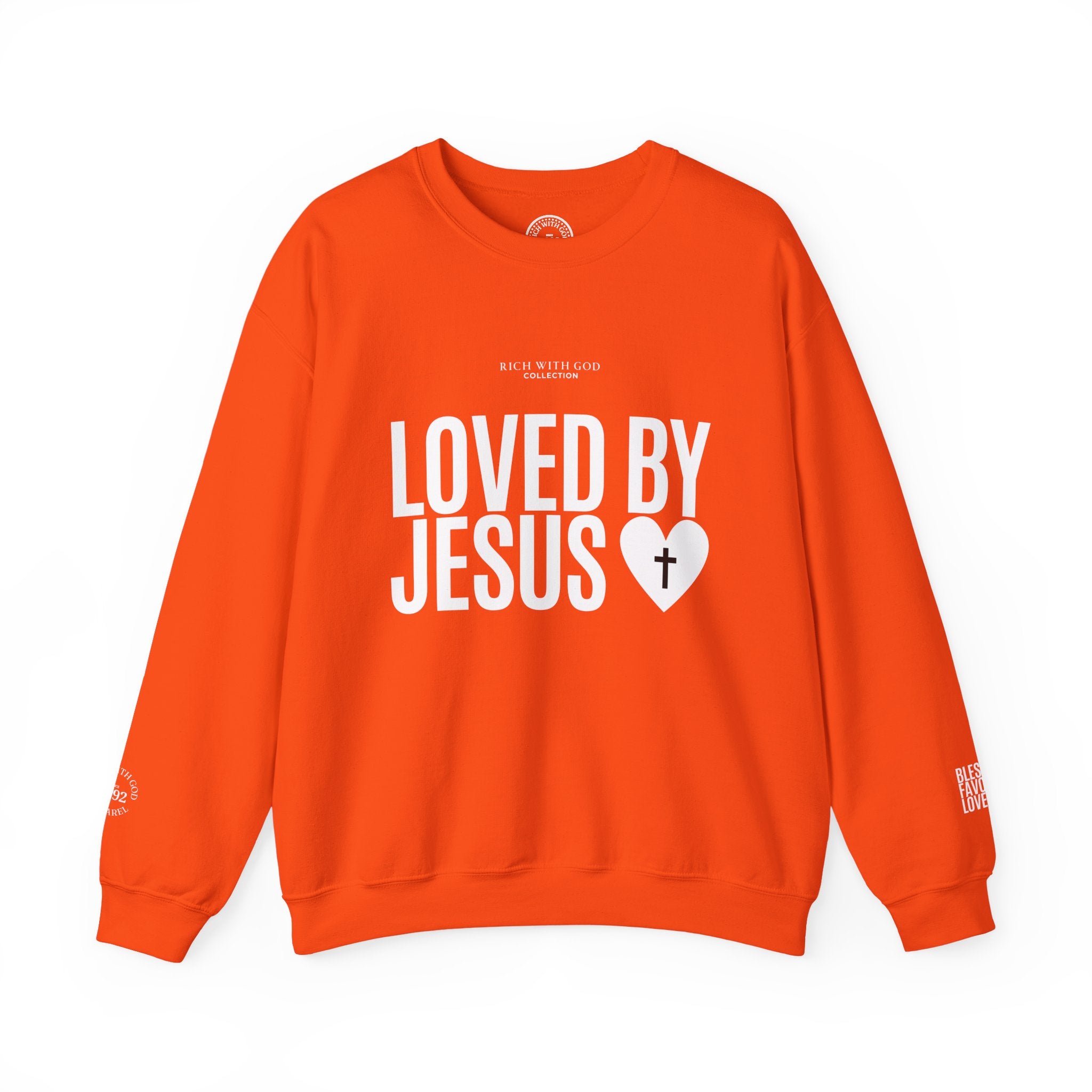 Loved By Jesus Crewneck Sweatshirt