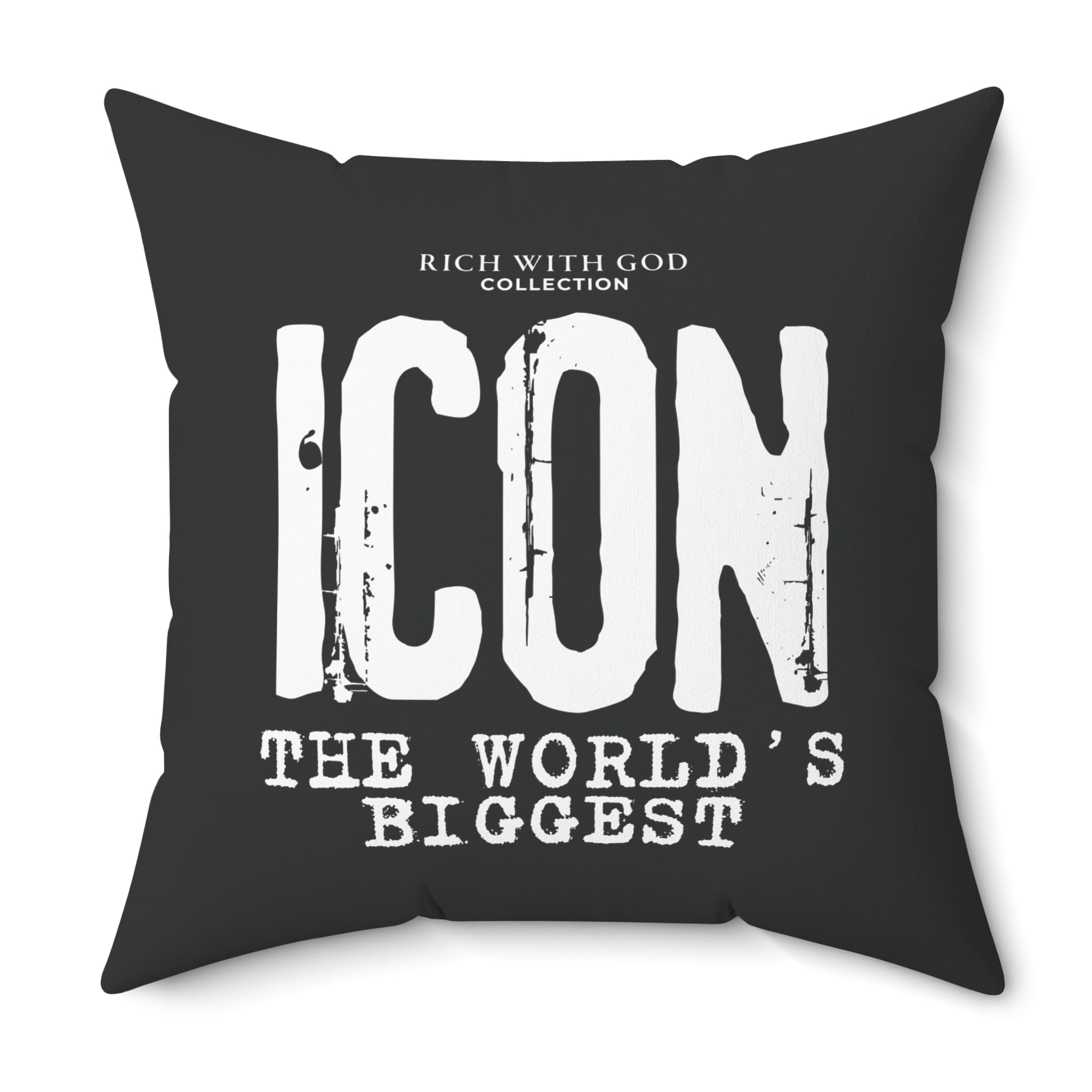 Icon – The World’s Biggest Spun Polyester Square Pillow