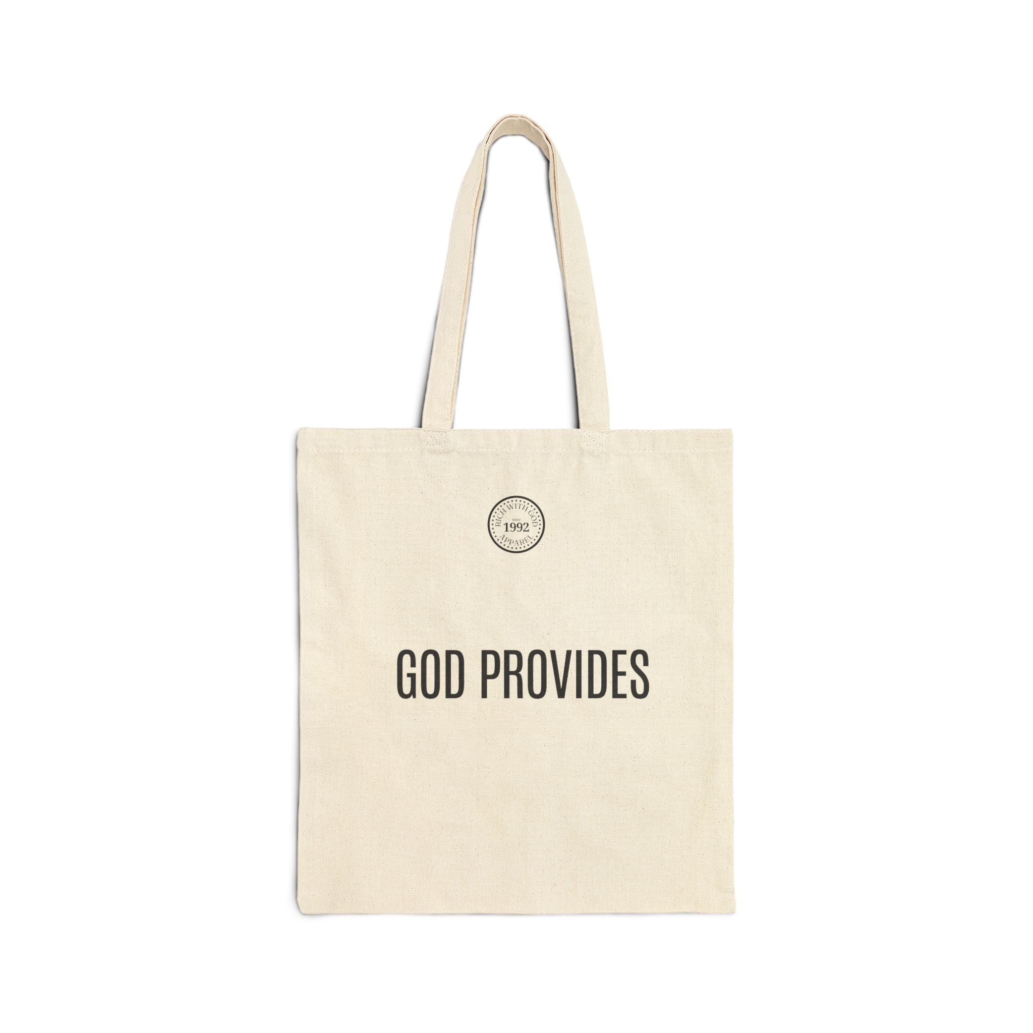 I Am Successful Just By Existing Beige Cotton Canvas Tote Bag