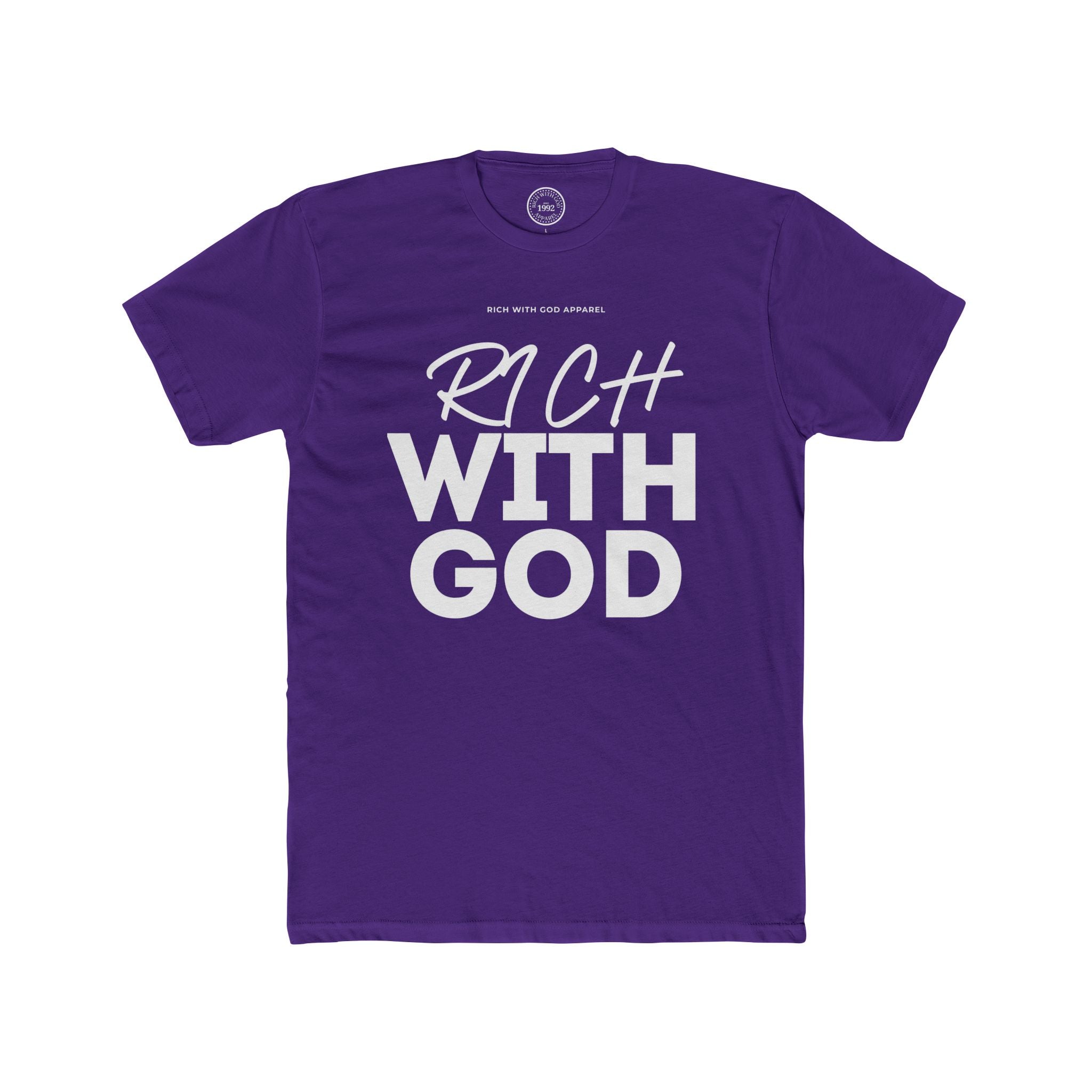 Rich With God Crew Tee