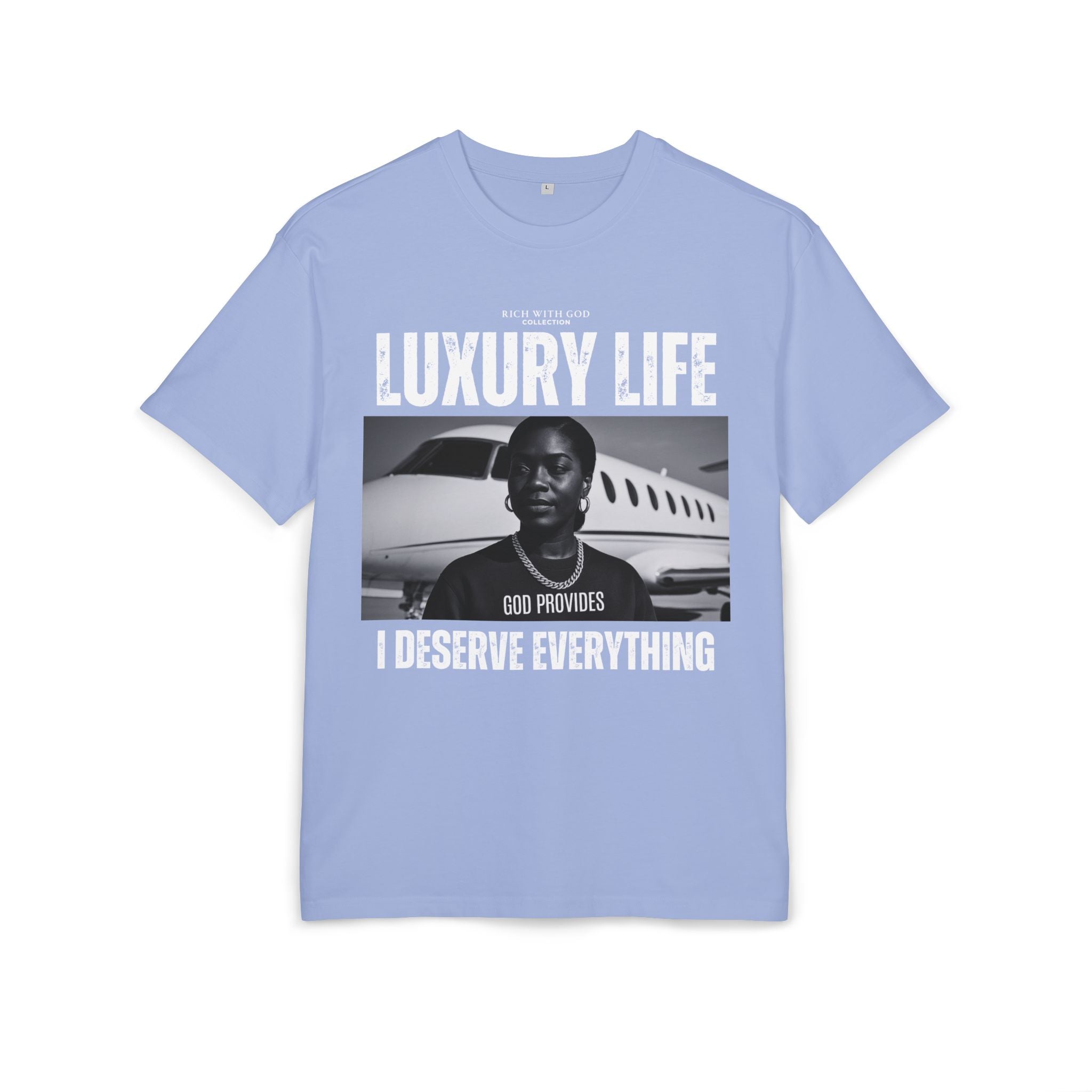 Luxury Life – I Deserve Everything Oversized Graphic Tee