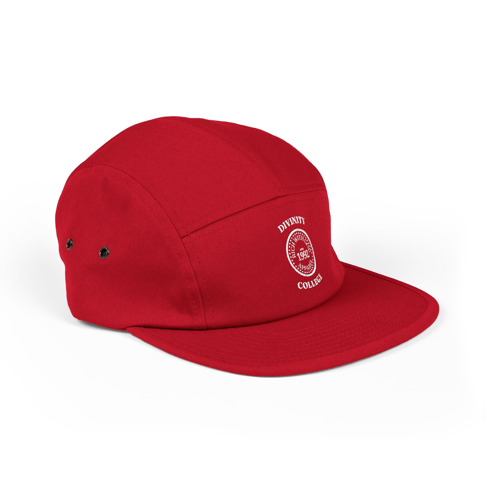 Divinity College 5 Panel Cap (Embroidery)
