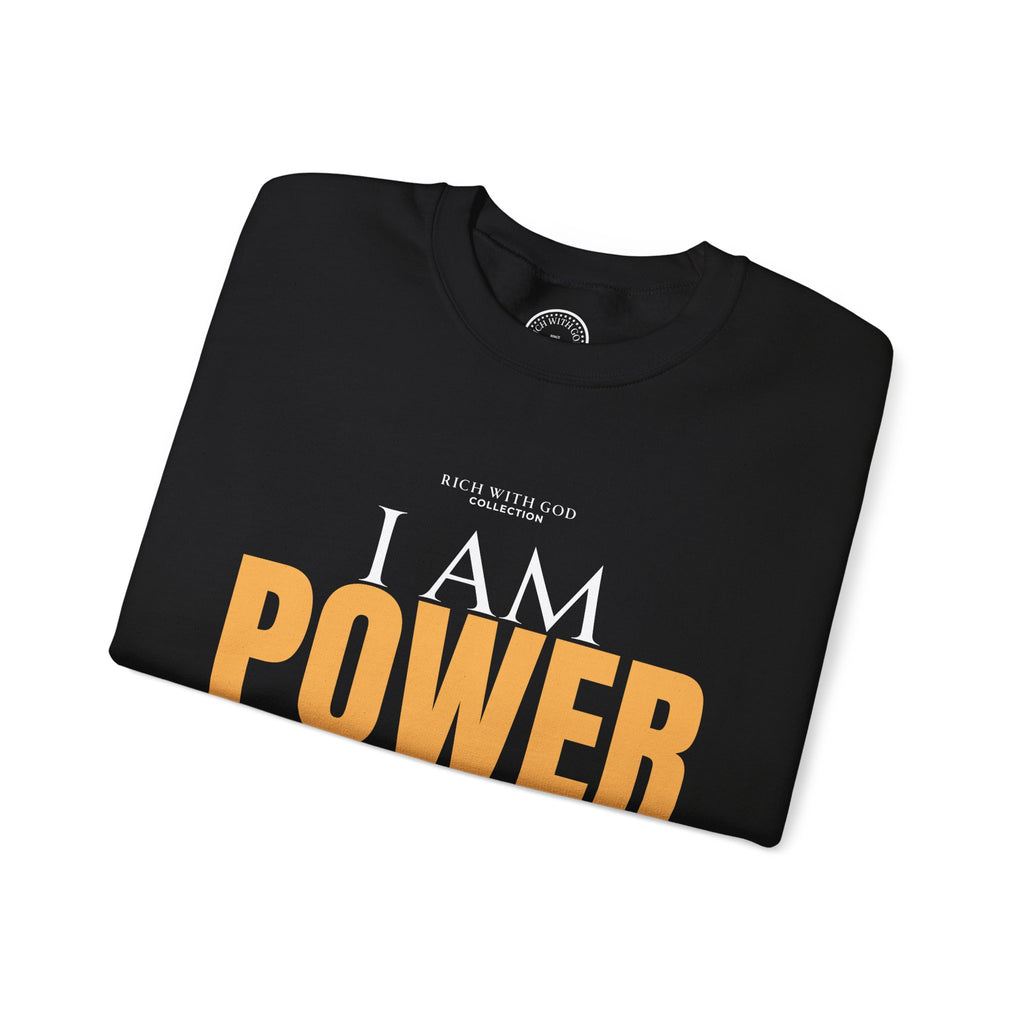 I Am Power Crewneck Sweatshirt