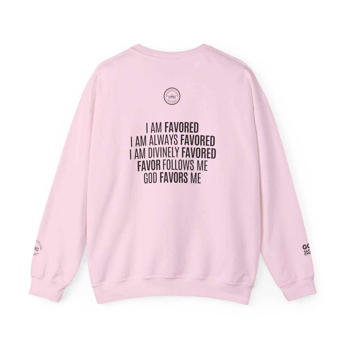 I Am Divinely Favored Crewneck Sweatshirt