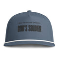 God's Soldier Sunwashed Rope Cap