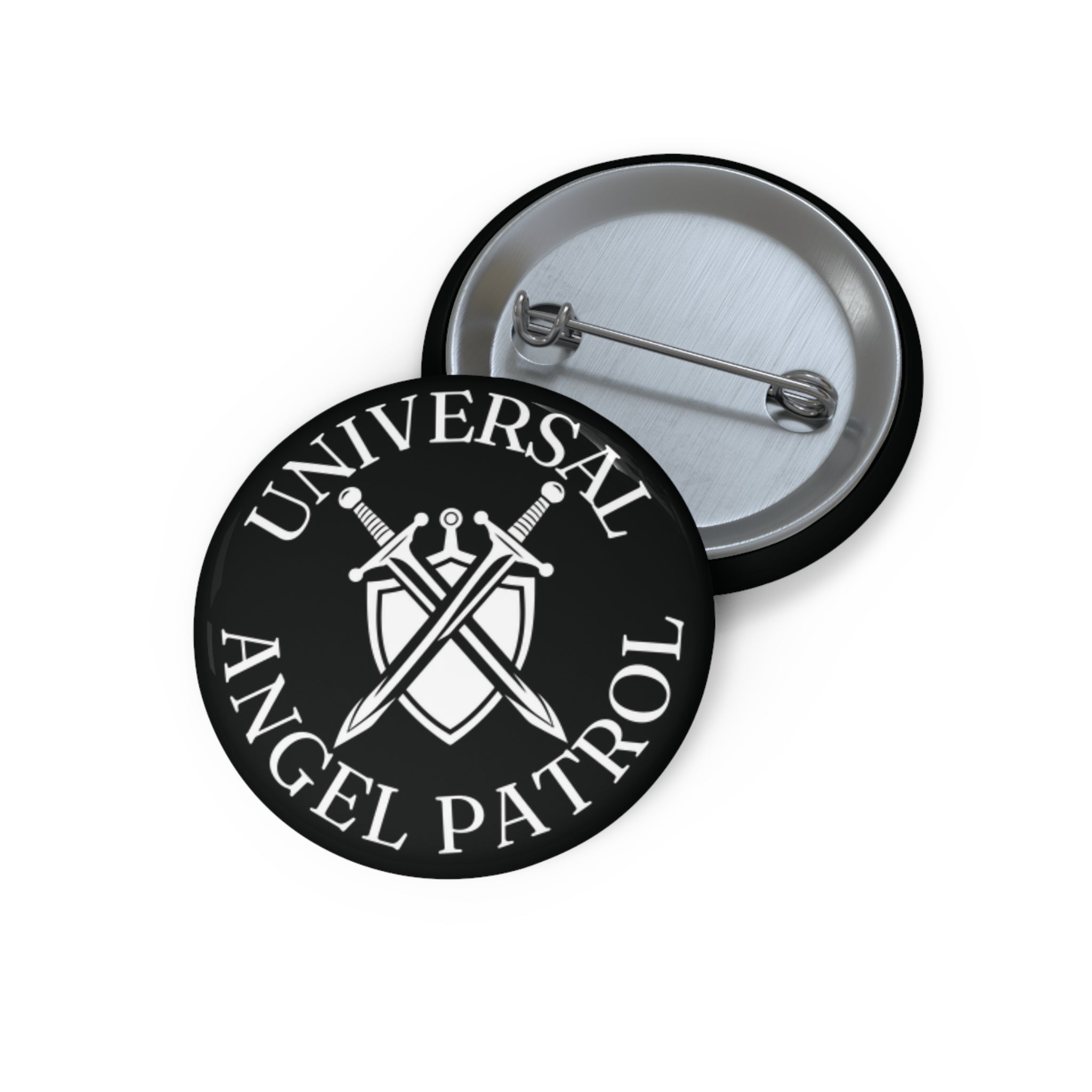 "Universal Angel Patrol" Pin Button