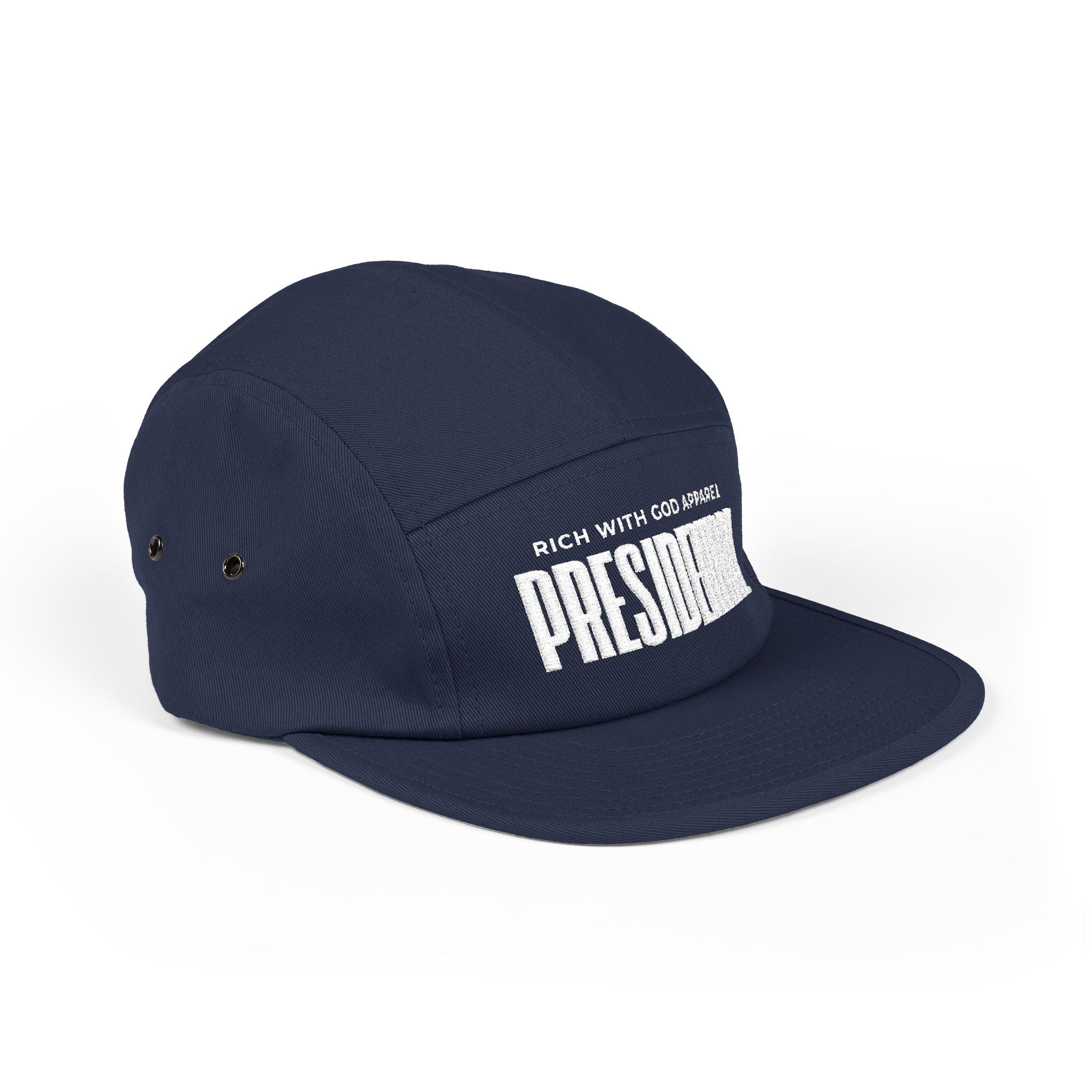 Presidential 5 Panel Cap (Embroidery)