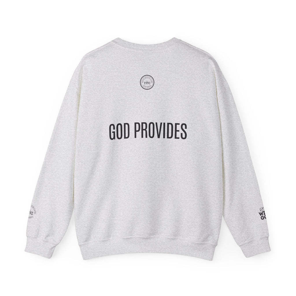 Rich With God Matthew 6:33 Crewneck Sweatshirt