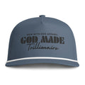 God Made Trillionaire Sunwashed Rope Cap