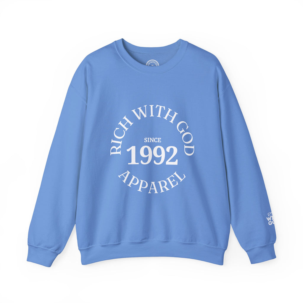 Rich With God Original Crewneck — God Provides Edition