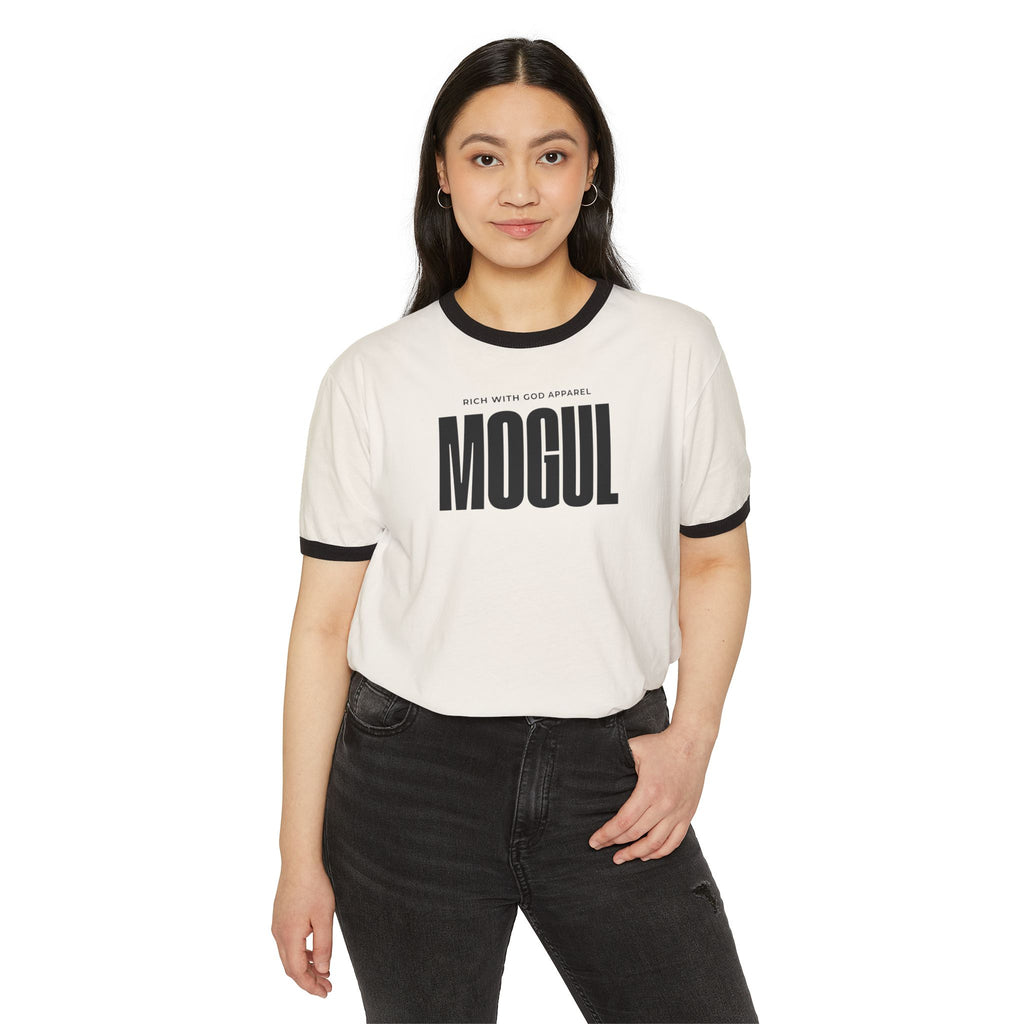 Mogul Unisex Cotton Ringer T-Shirt