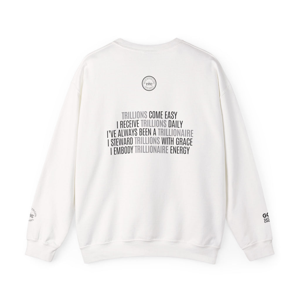 God Made Trillionaire Crewneck Sweatshirt