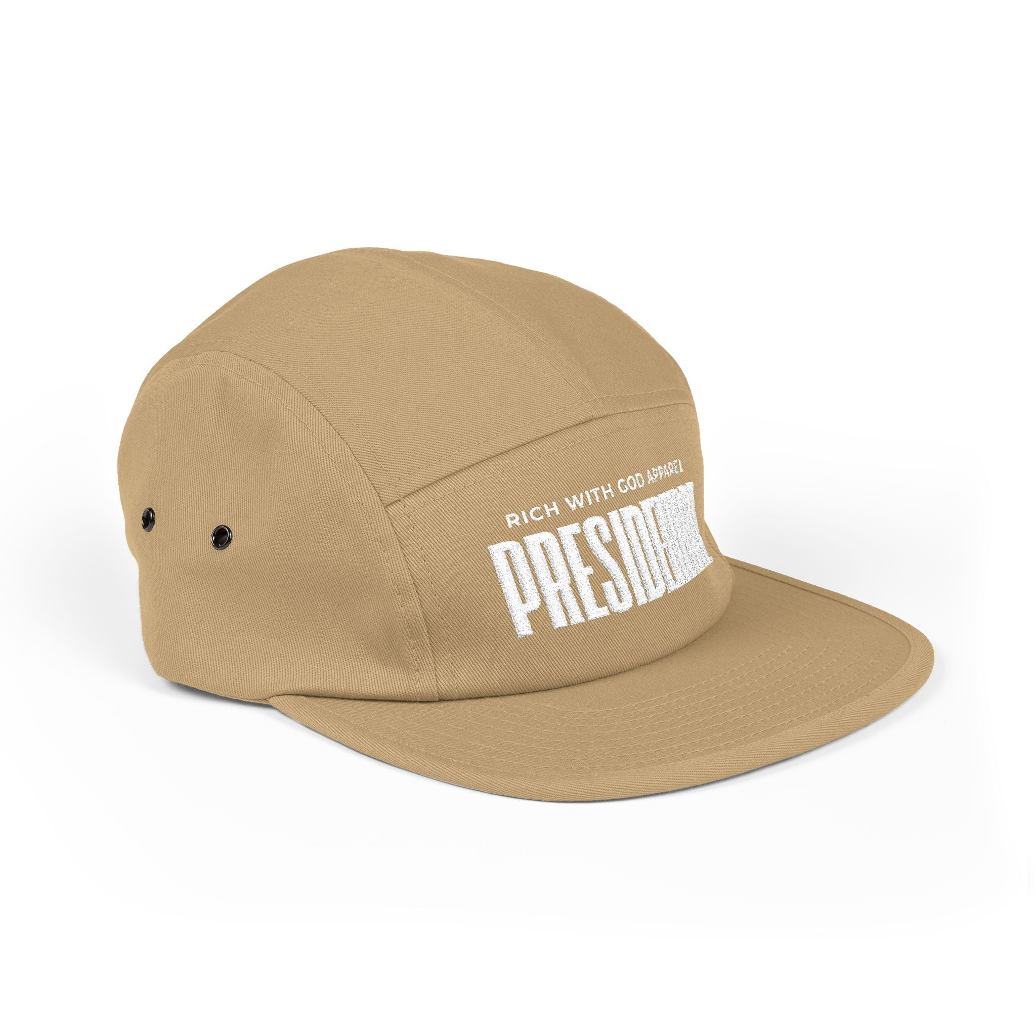 Presidential 5 Panel Cap (Embroidery)