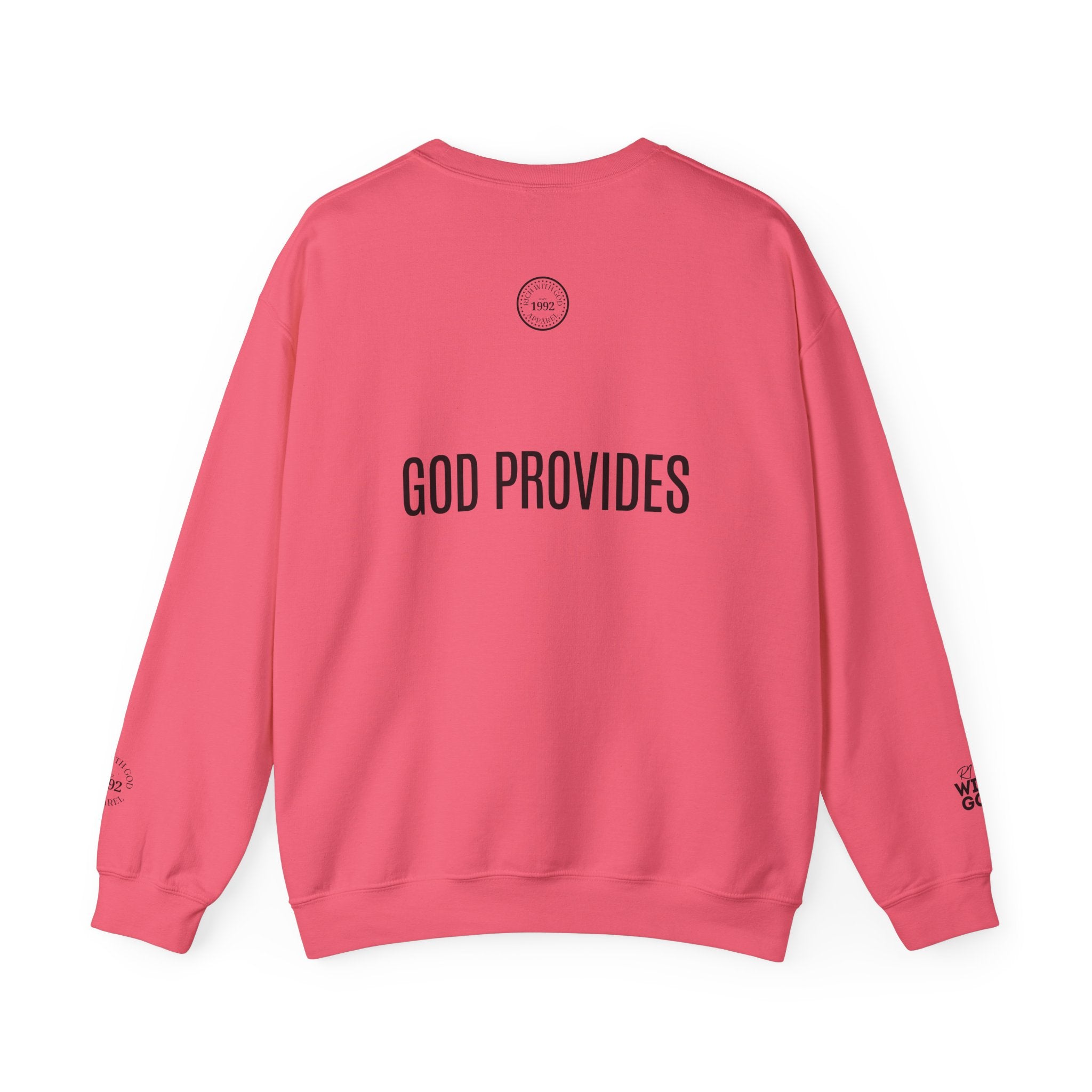 Rich With God Matthew 6:33 Crewneck Sweatshirt