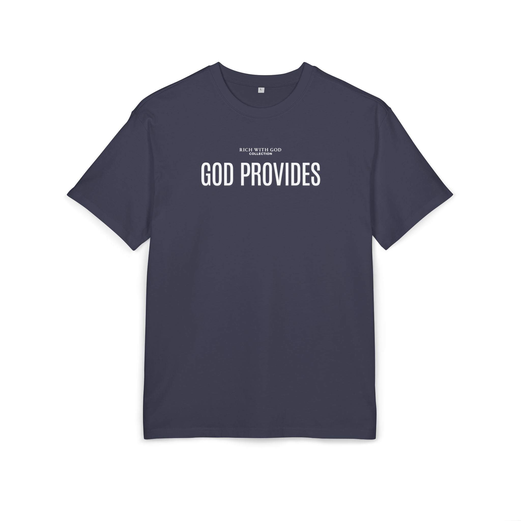 God Provides Oversized Graphic Tee