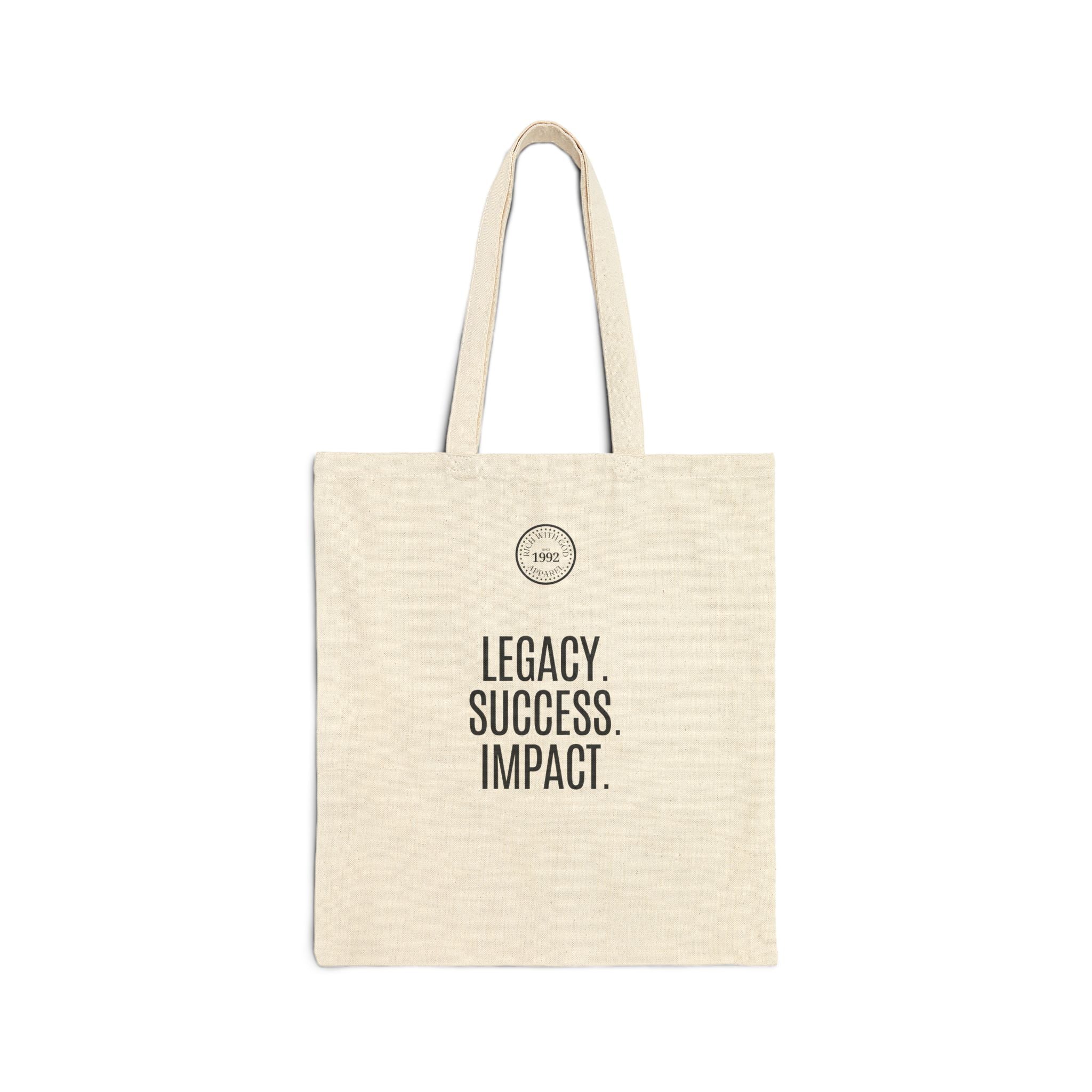 Icon - The World's Biggest Beige Cotton Canvas Tote Bag