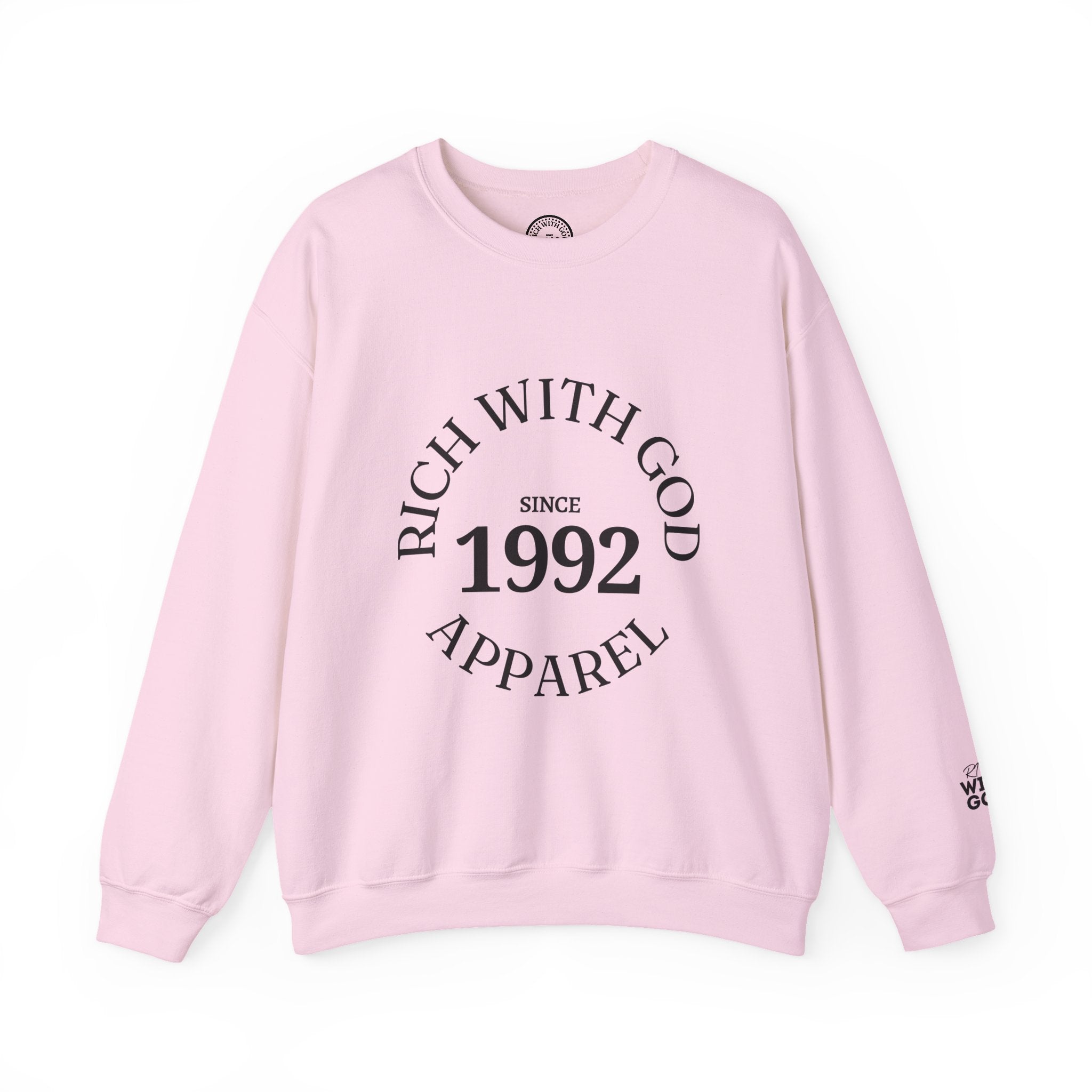 Rich With God Original Crewneck — God Provides Edition