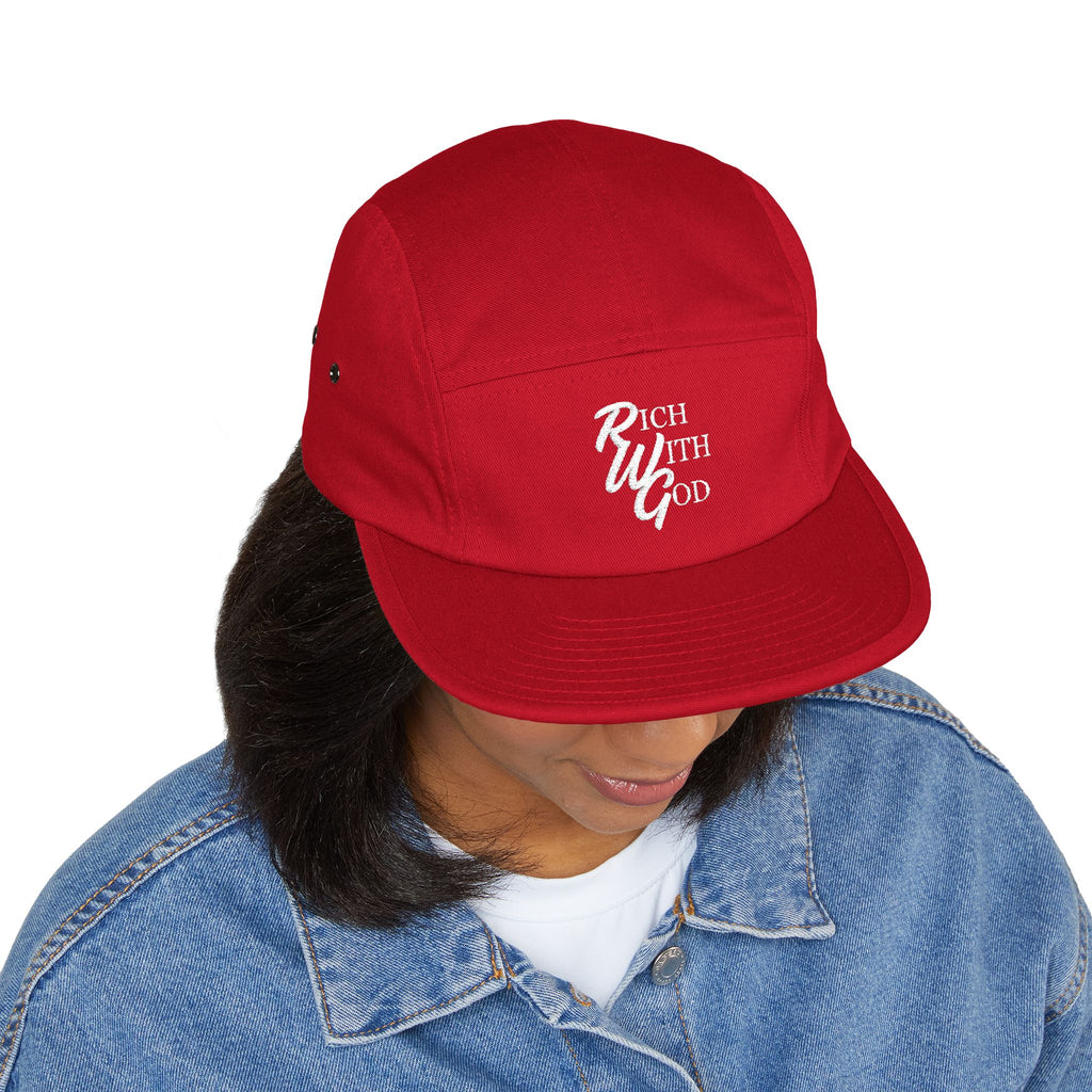 RWG – Rich With God Panel Cap (Embroidery)
