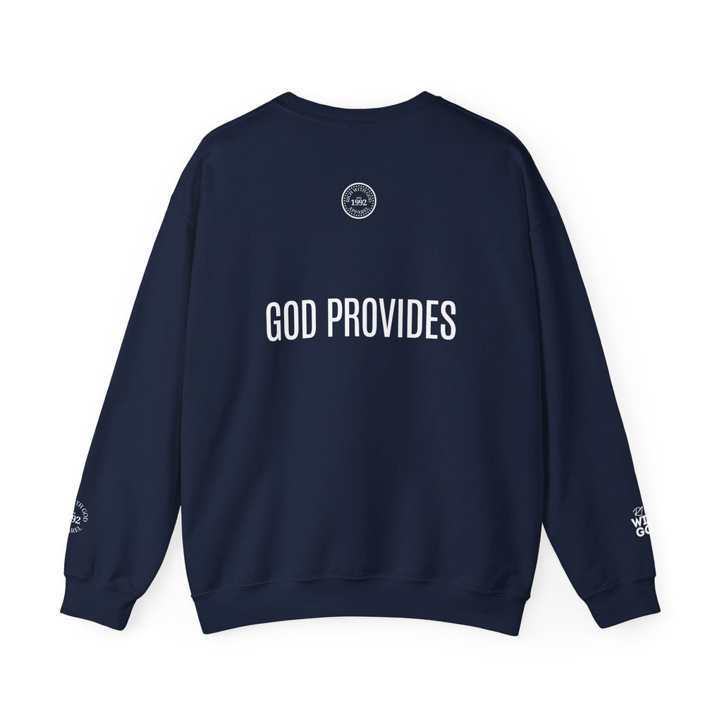 Rich With God Matthew 6:33 Crewneck Sweatshirt