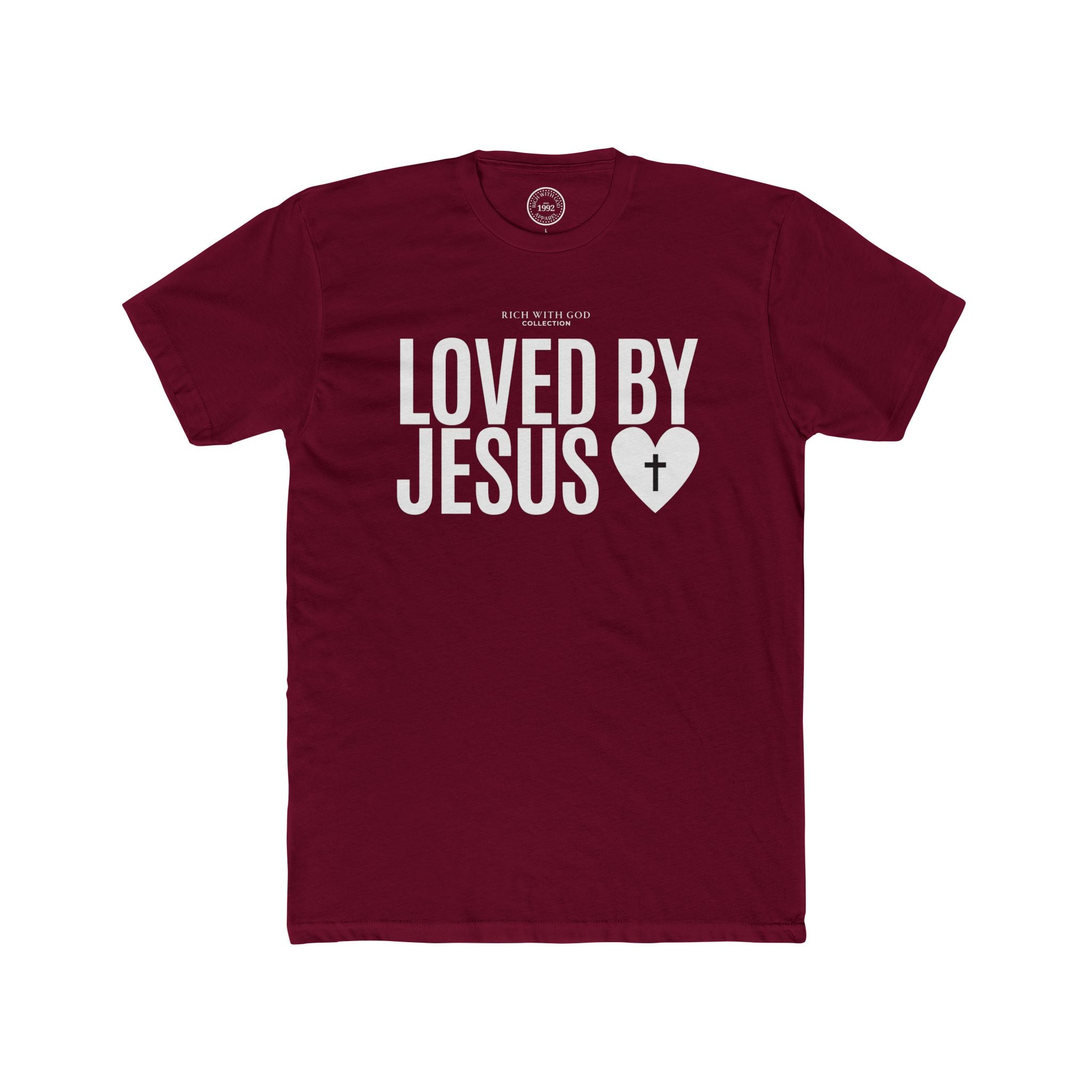Loved By Jesus Crew Tee