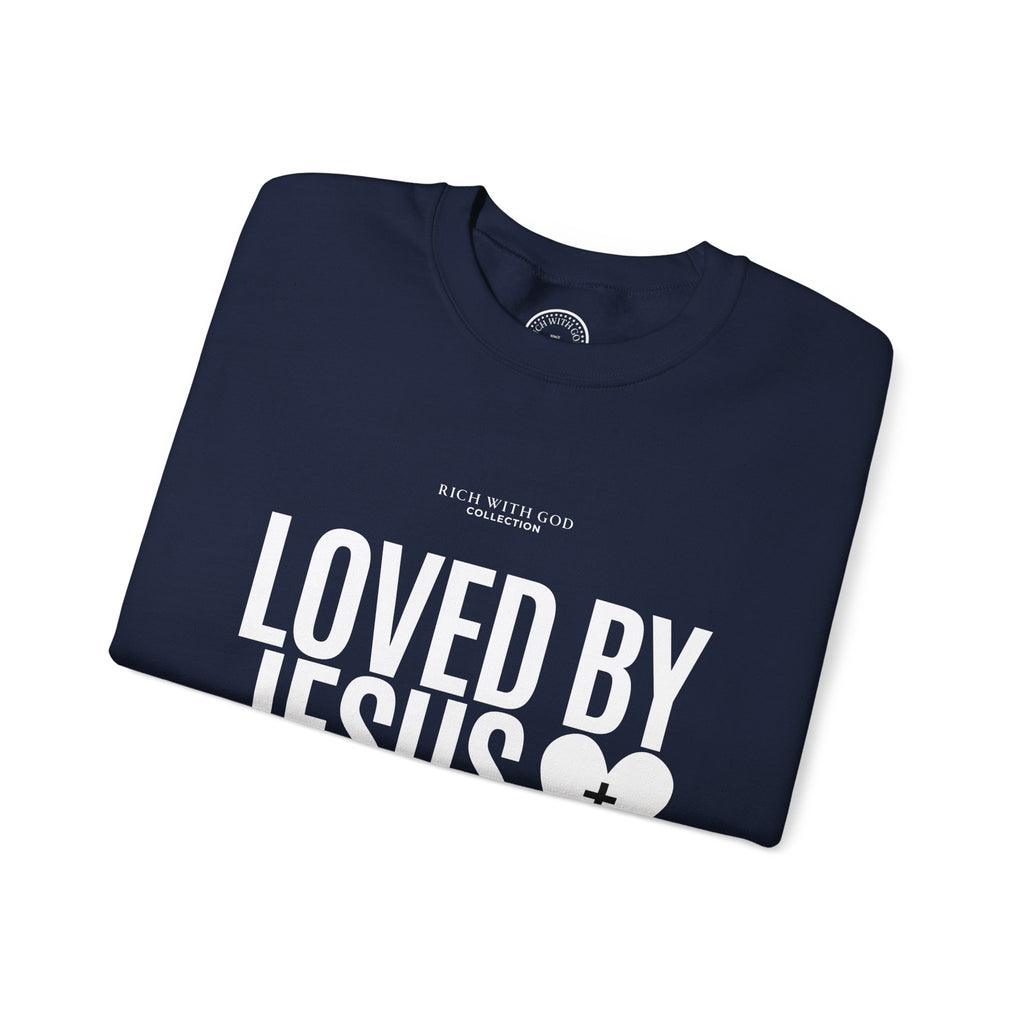 Loved By Jesus Crewneck Sweatshirt